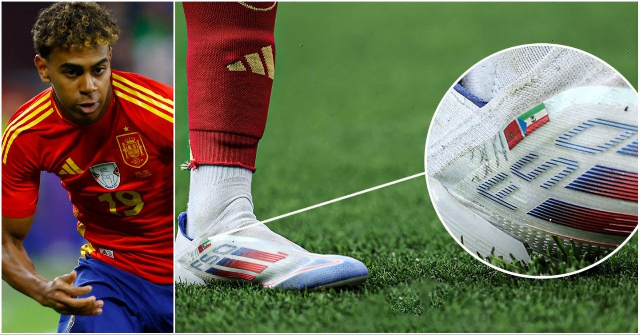 Why Lamine Yamal Has Two Flags on His Boots For Spain
