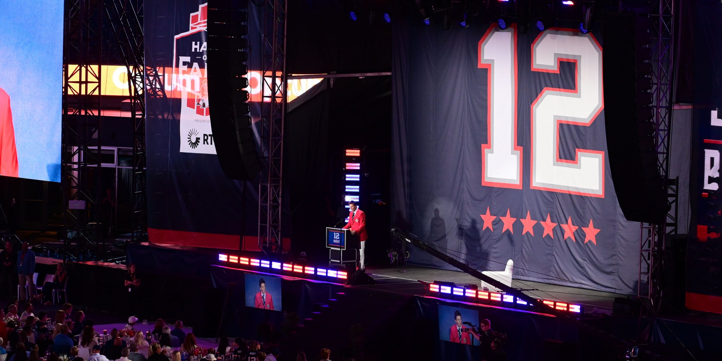 Tom Brady Receives Super-Bowl Like Patriots' Hall Of Fame Ring