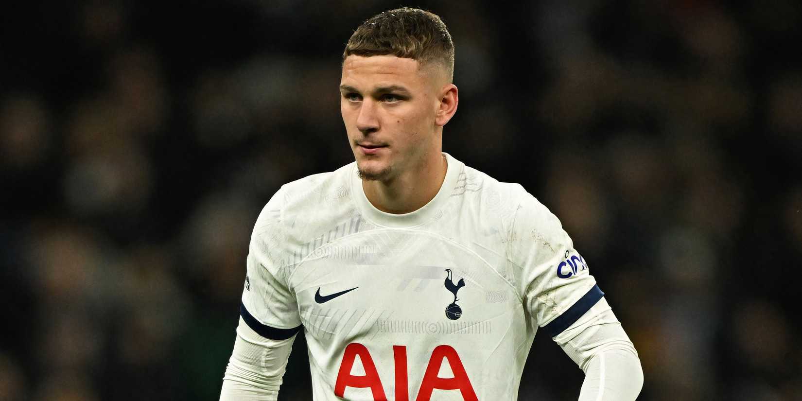 Tottenham Hotspur youngster Jamie Donley in action