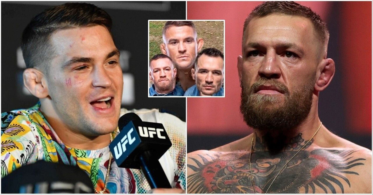 Dustin Poirier Trolls McGregor and Chandler in Father's Day Meme