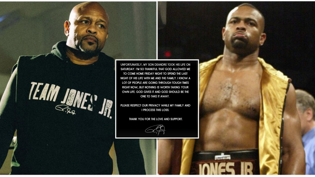 Ray Jones Rip Roy Jones Jr Posts Heartbreaking Statement After Son's Death