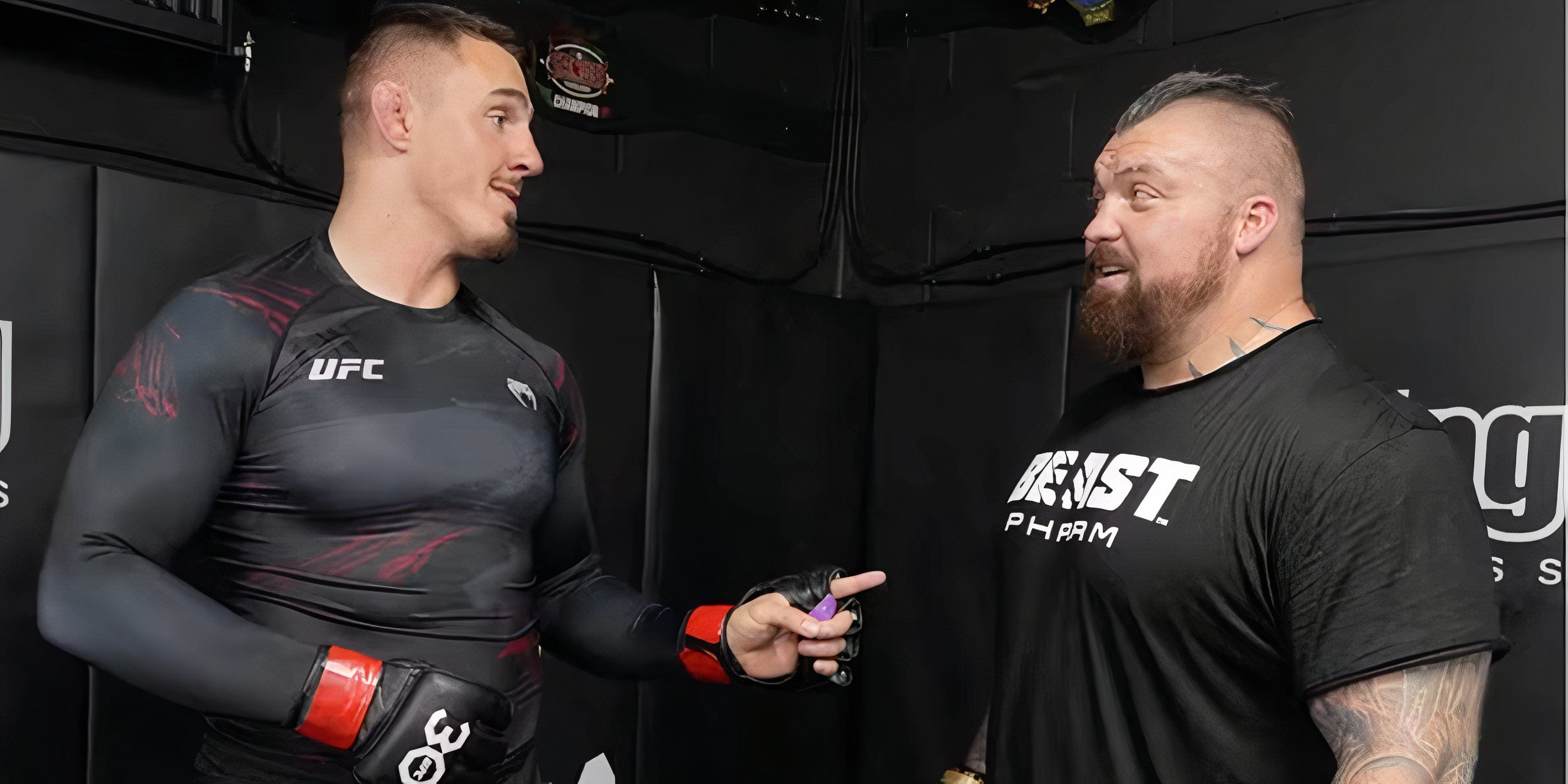 Unreleased Footage of Tom Aspinall Sparring Eddie Hall Emerges