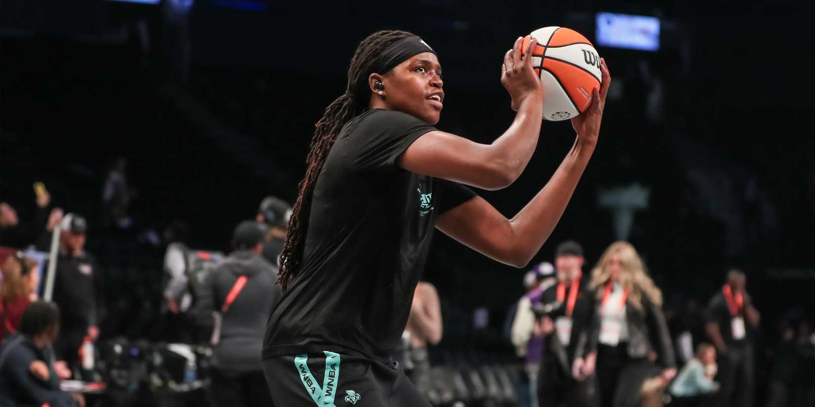 Jonquel Jones of the New York Liberty