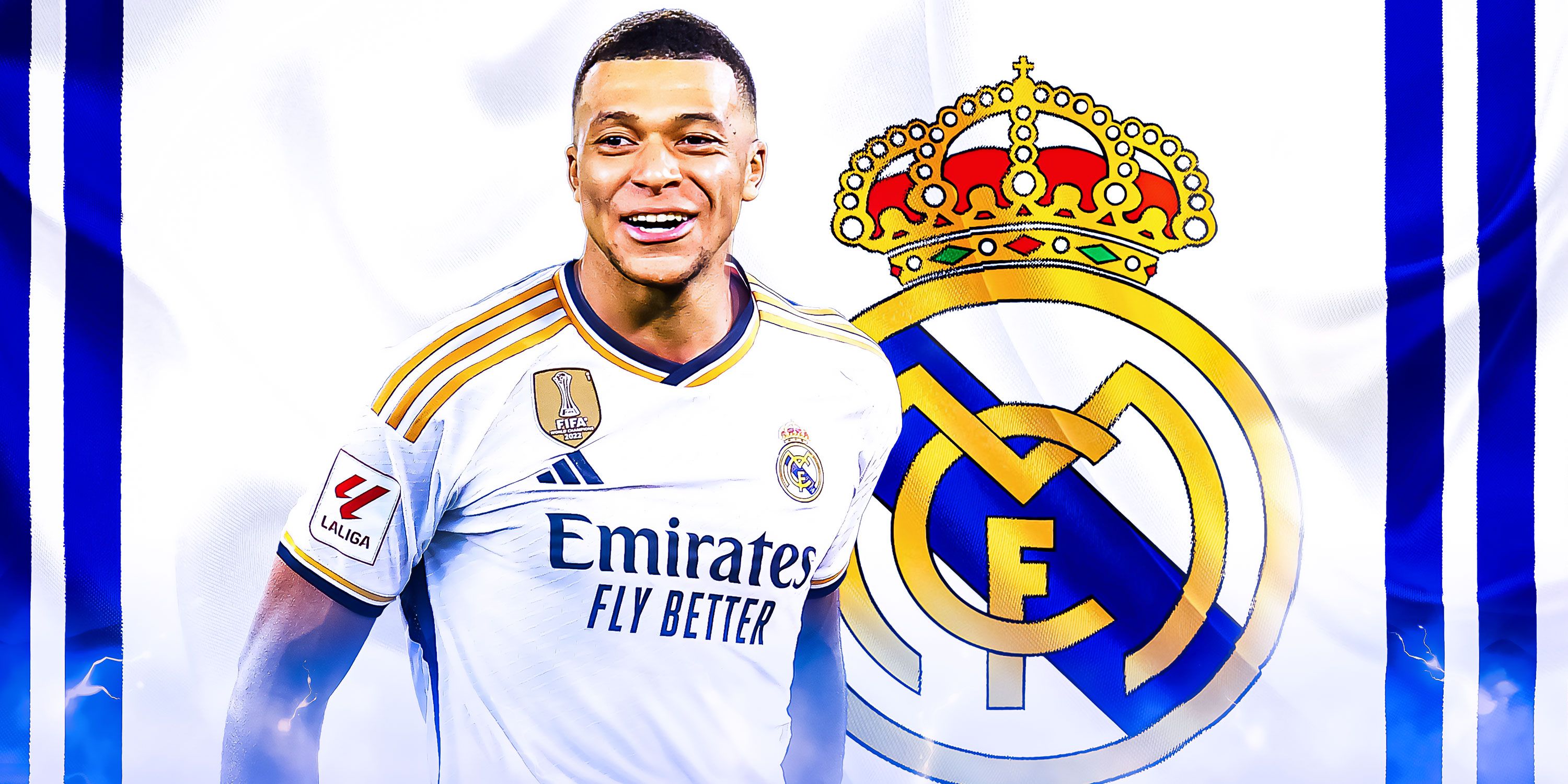 Real Madrid's Kylian Mbappe.