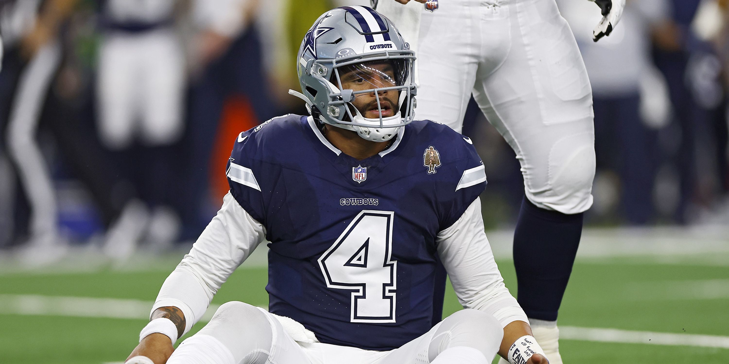 Dak Prescott sacked DAL