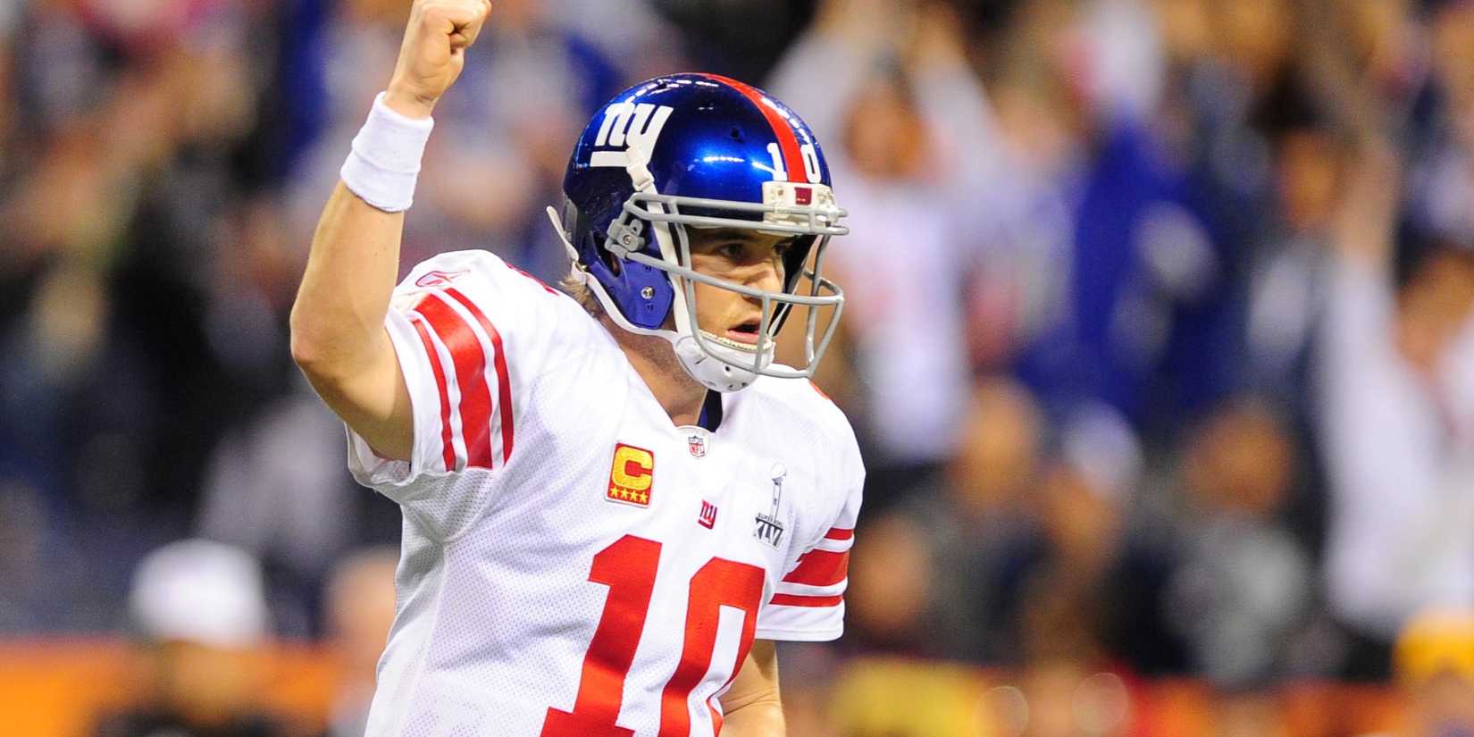 Eli Manning New York Giants Super Bowl 46