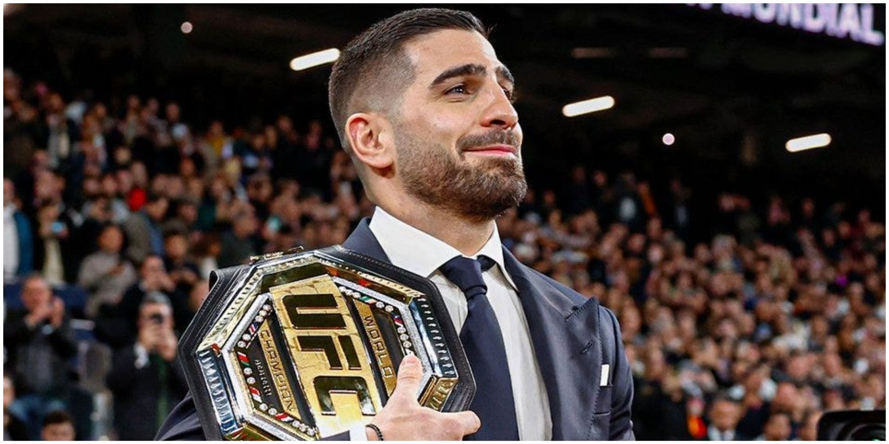 Ilia Topuria's 6Word Message to Max Holloway at UFC 308 WeighIn