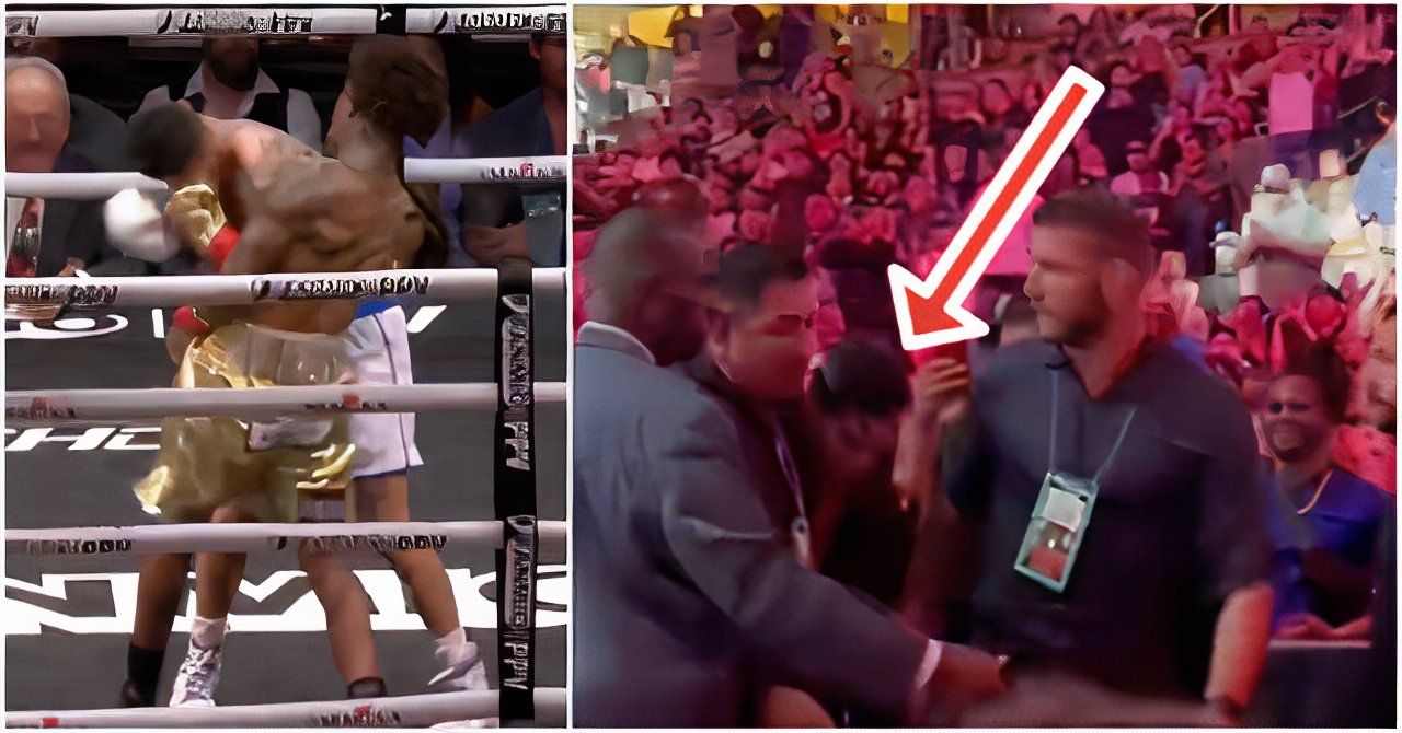 Ryan Garcia Escorted Out Of Arena After Brother S Brutal Knockout Loss