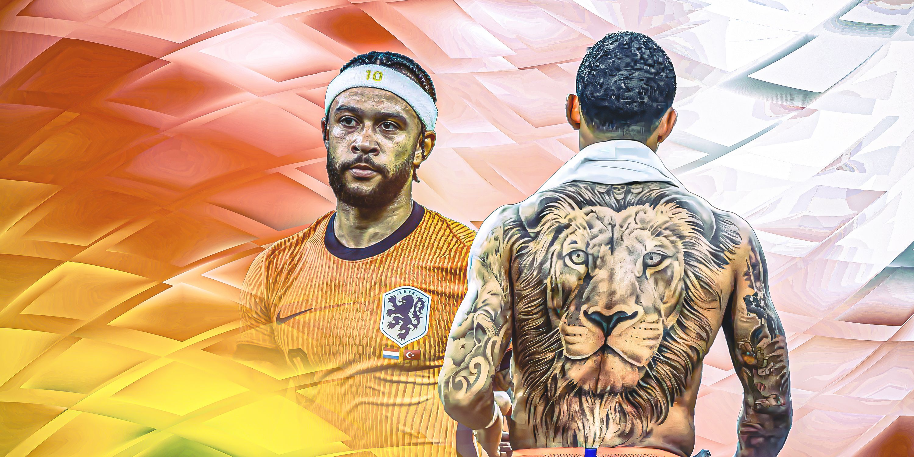 Why Memphis Depay Has a Tattoo of a Lion on his Back