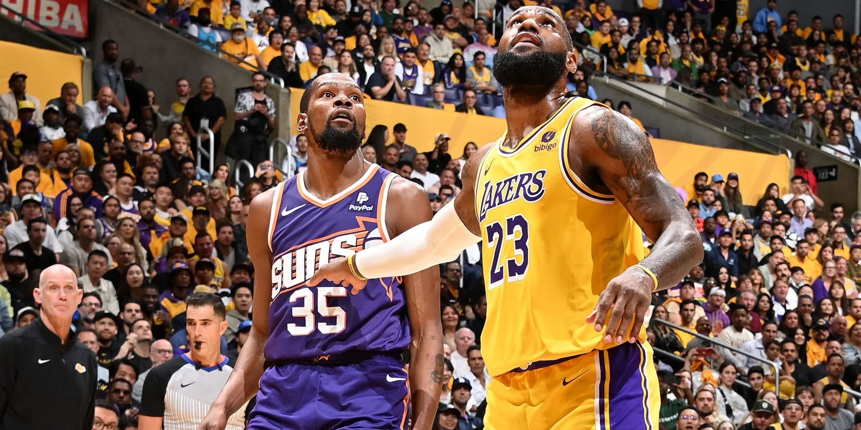 LeBron James Kevin Durant Los Angeles Lakers Phoenix Suns