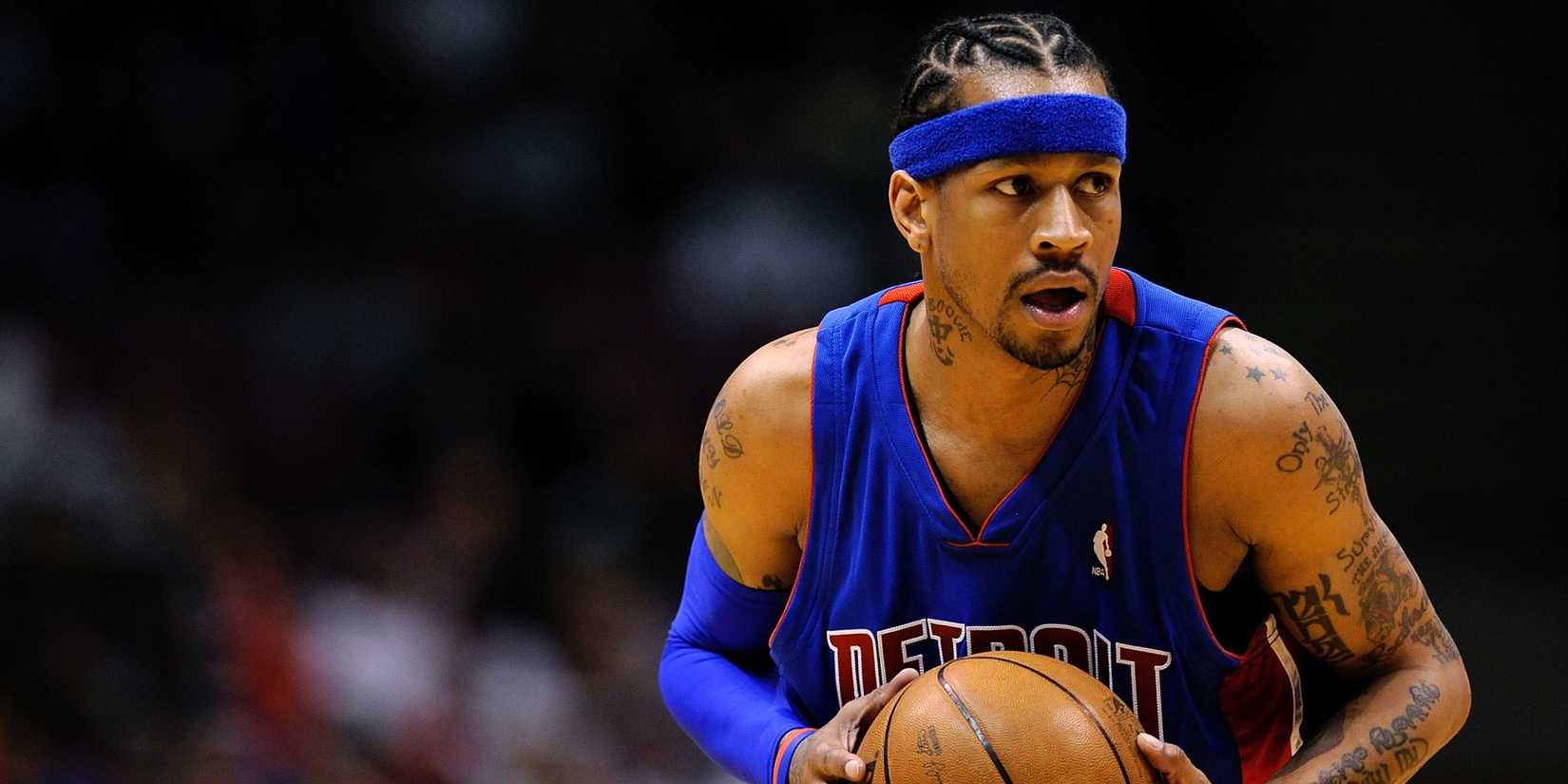 Allen Iverson Detroit Pistons