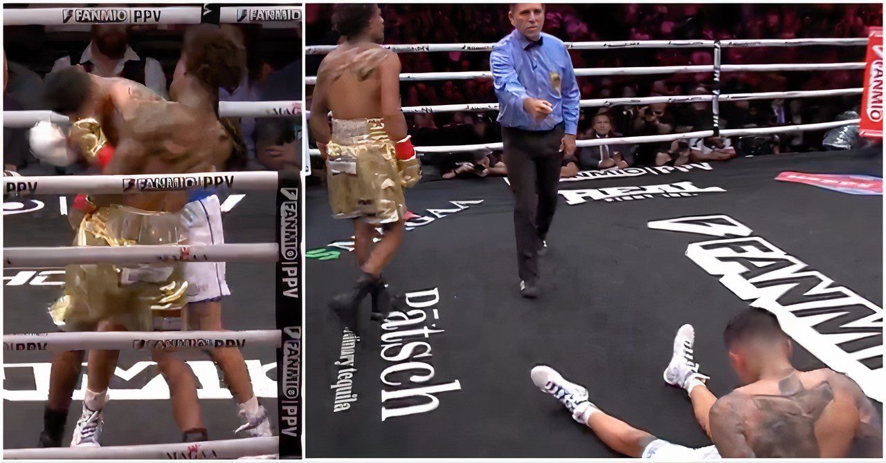 Ryan Garcia Escorted Out Of Arena After Brother S Brutal Knockout Loss