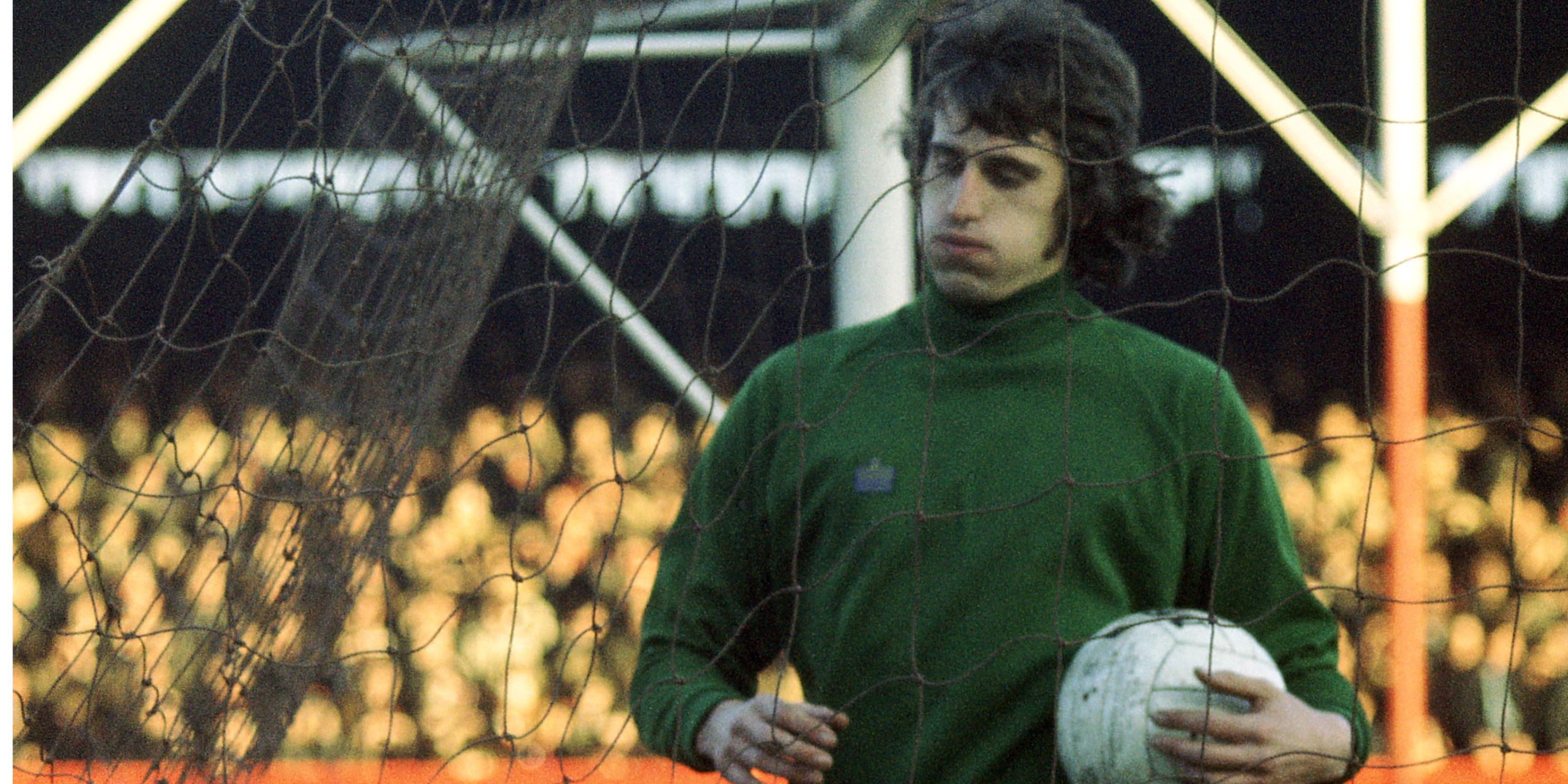 A young Ray Clemence in 1970