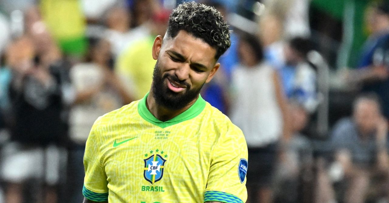 Douglas Luiz Penalty Goes Viral as Brazil Crash Out of Copa America