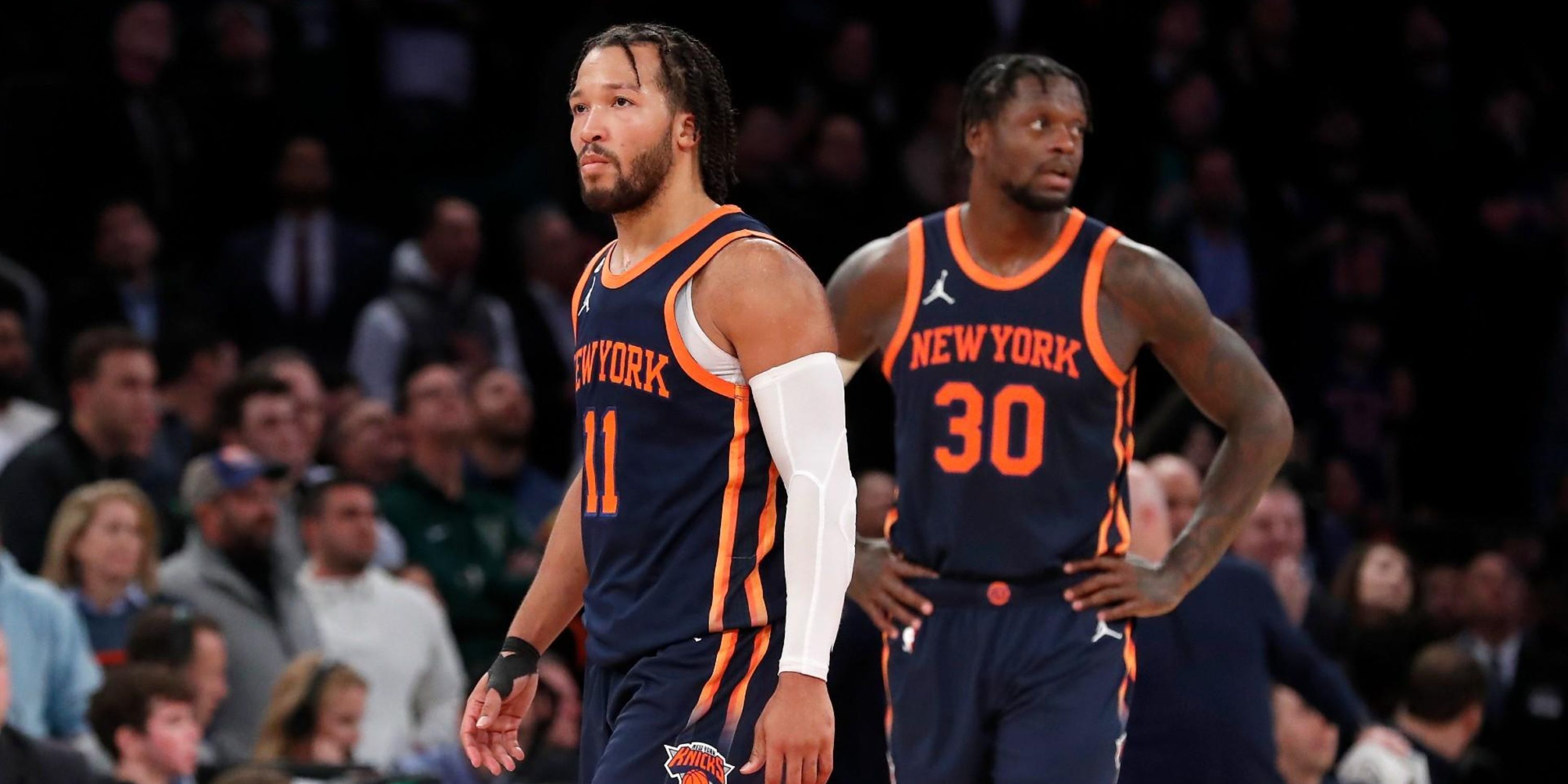 Jalen Brunson Julius Randle New York Knicks 