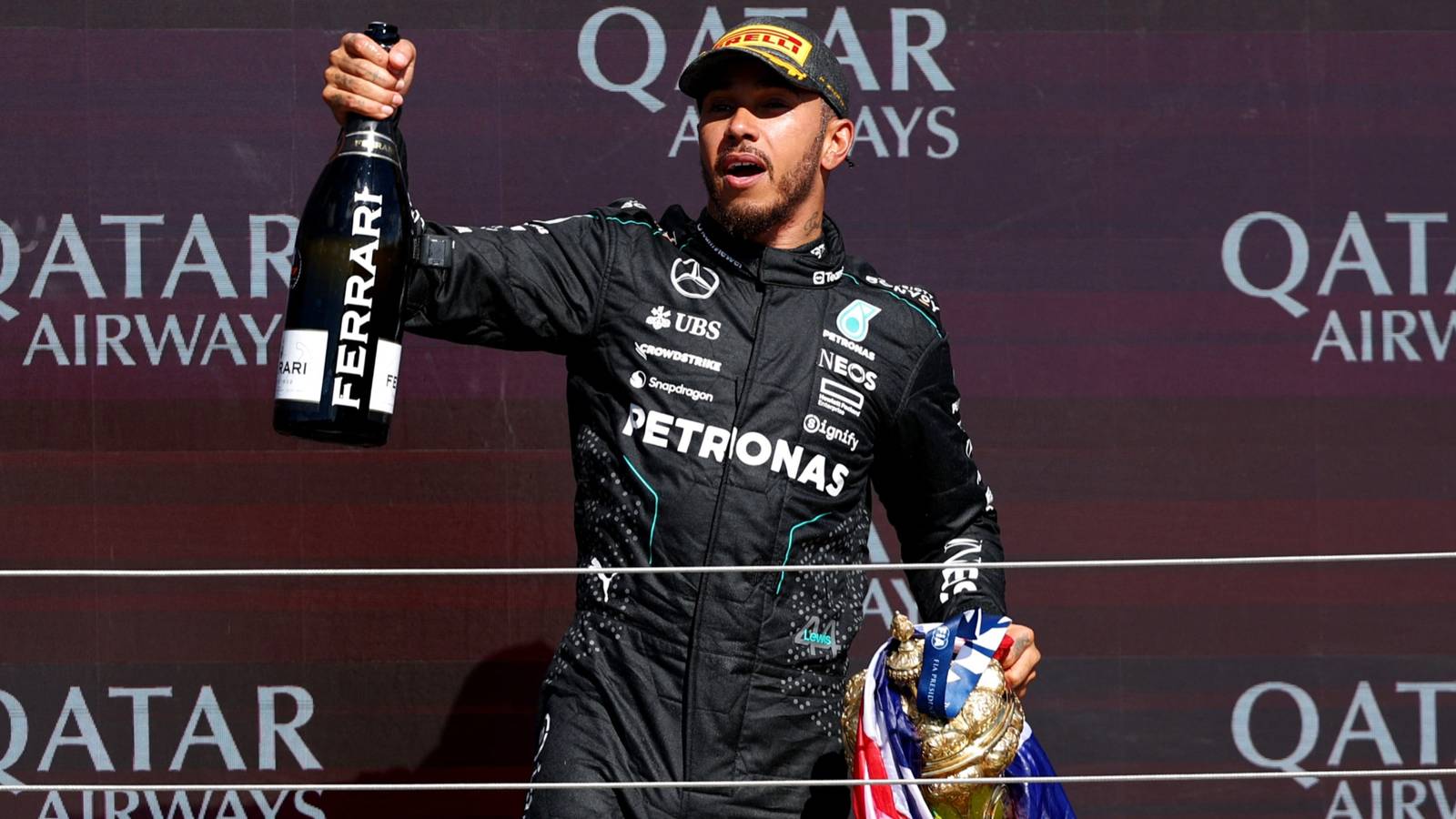 Why Lewis Hamilton Has 44 on Formula 1 Car