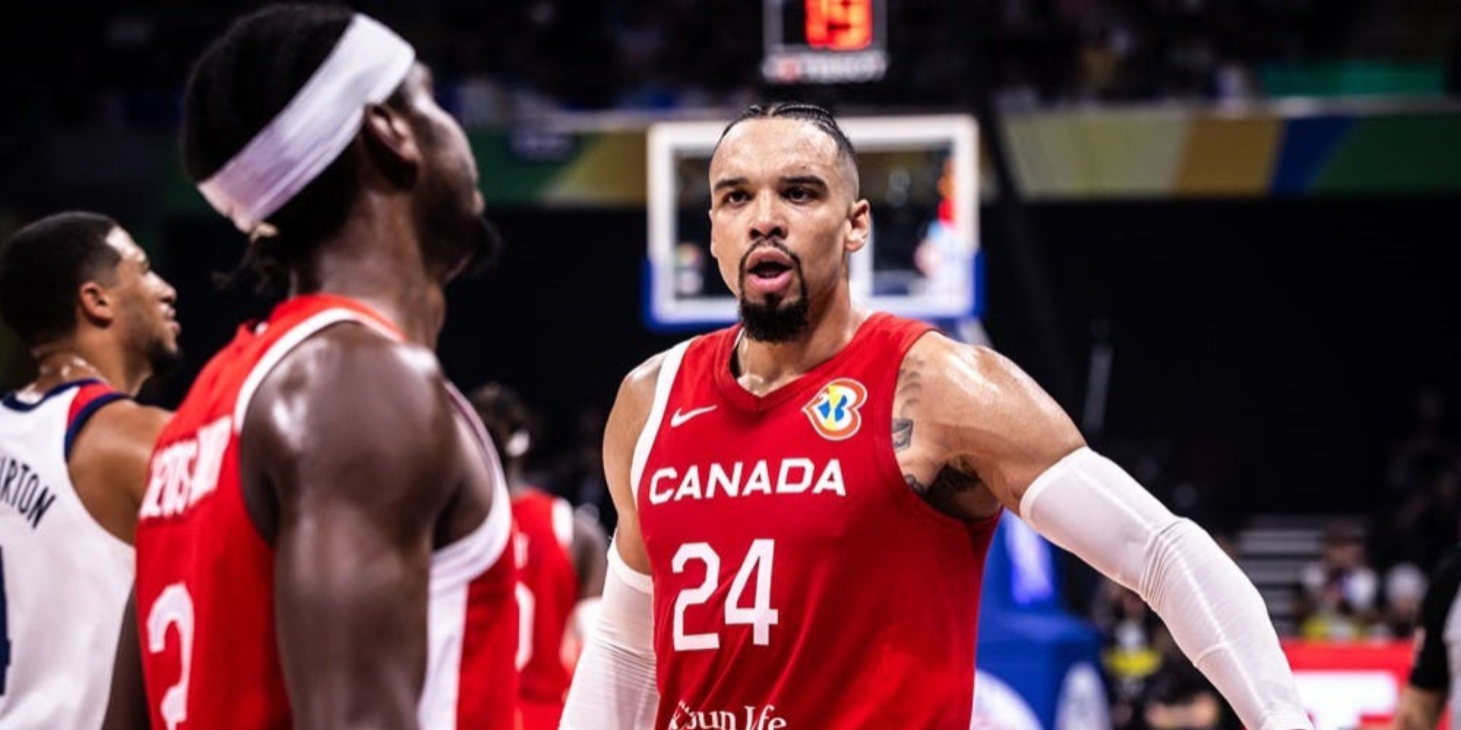 Shai Gilgeous-Alexander Dillon Brooks Team Canada 