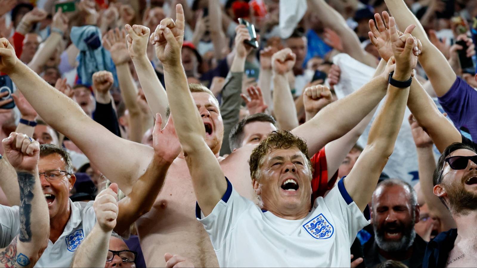 UEFA Rank Fans of 50 National Teams Based on Behaviour - England 6th