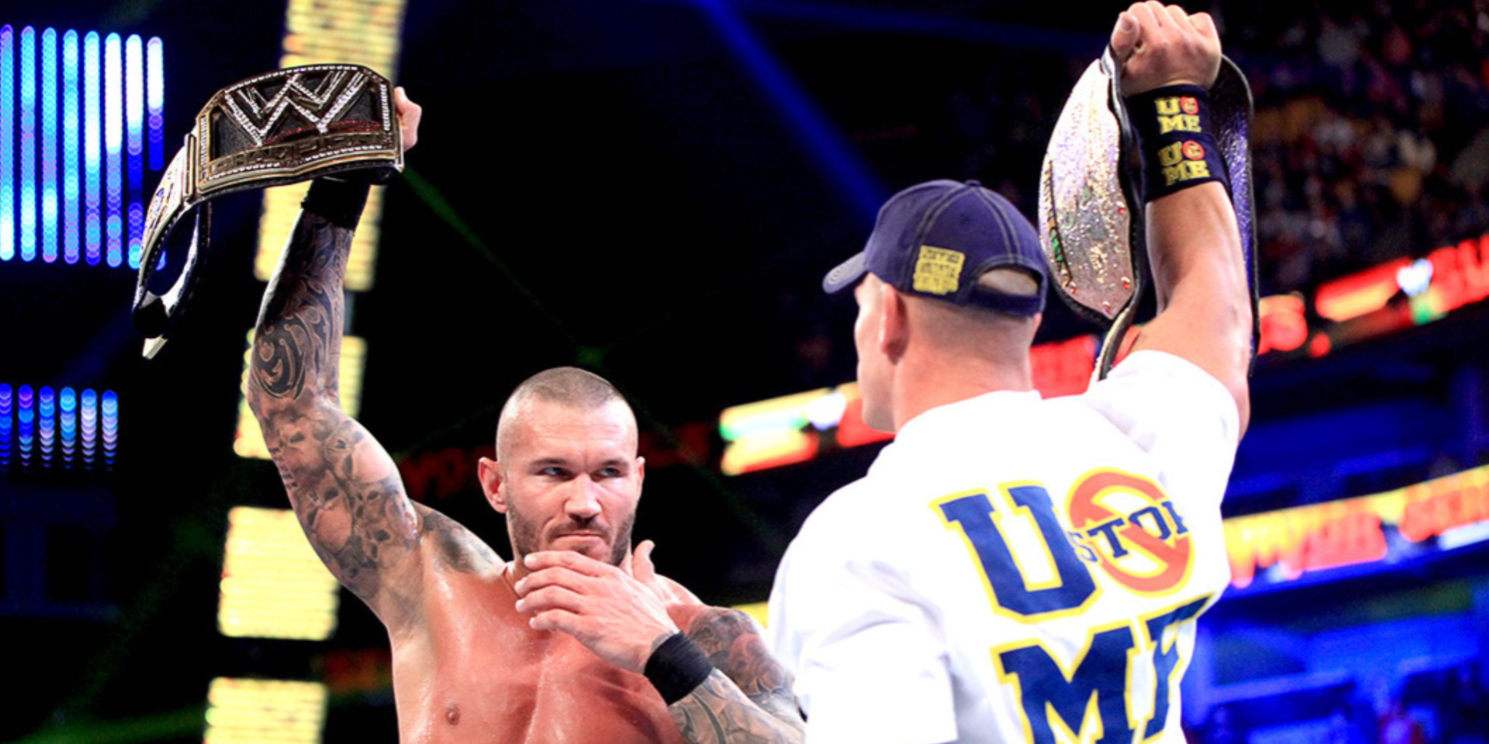 Randy Orton and John Cena