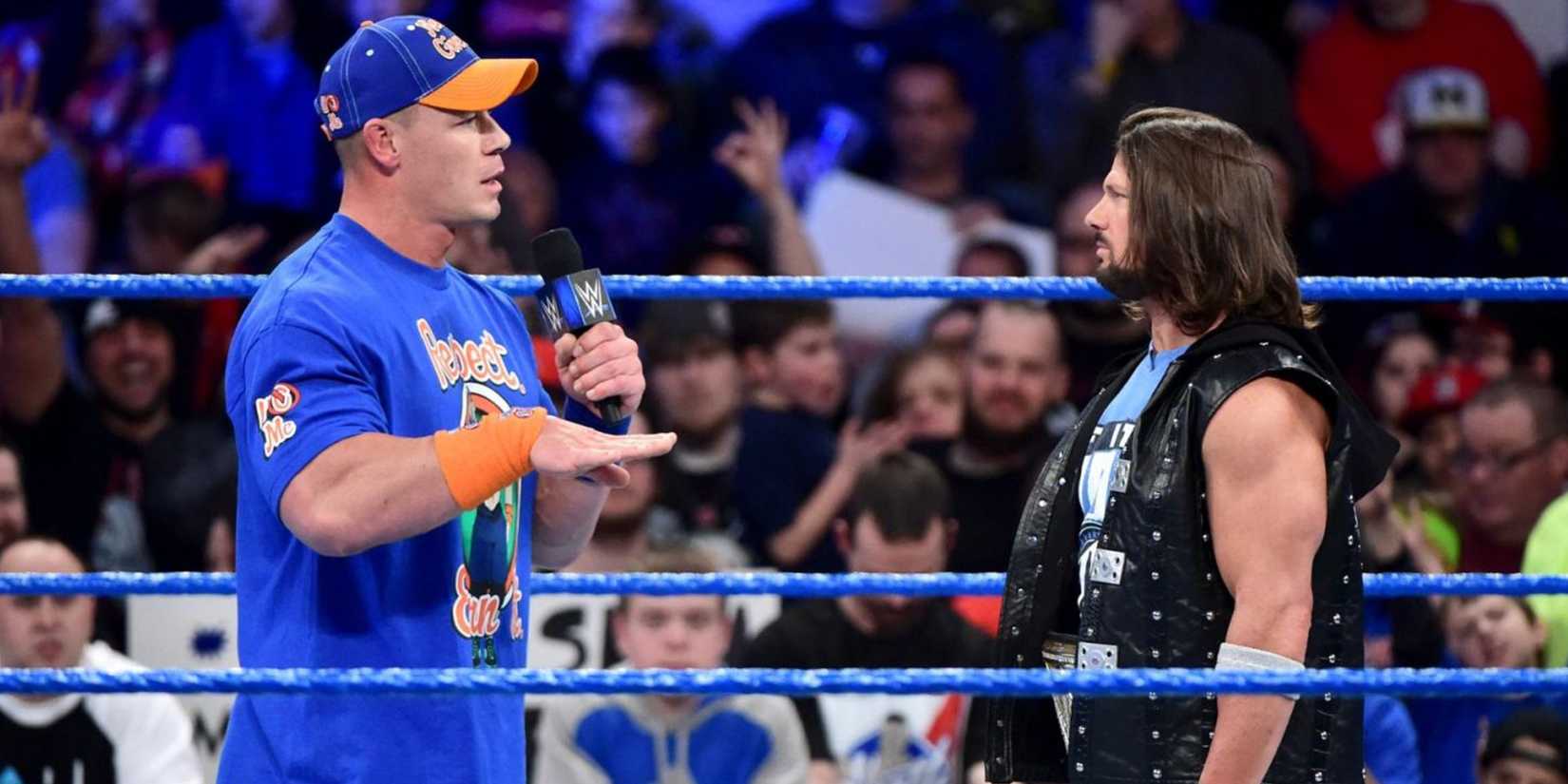 John Cena and AJ Styles
