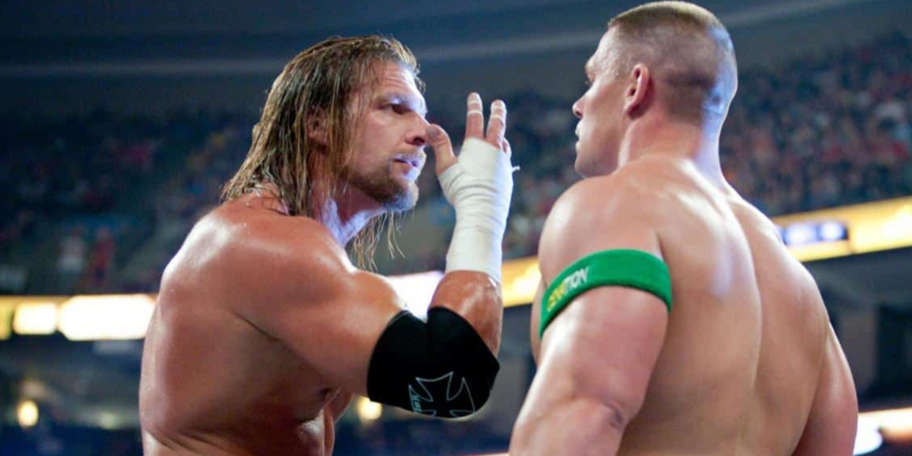 Triple H and John Cena