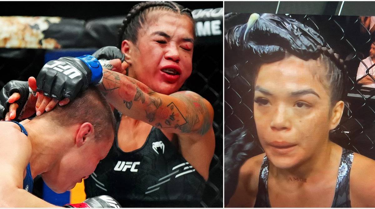 Thug Rose Punched An Eyelash Off Tracy Cortez in Wild UFC Headliner