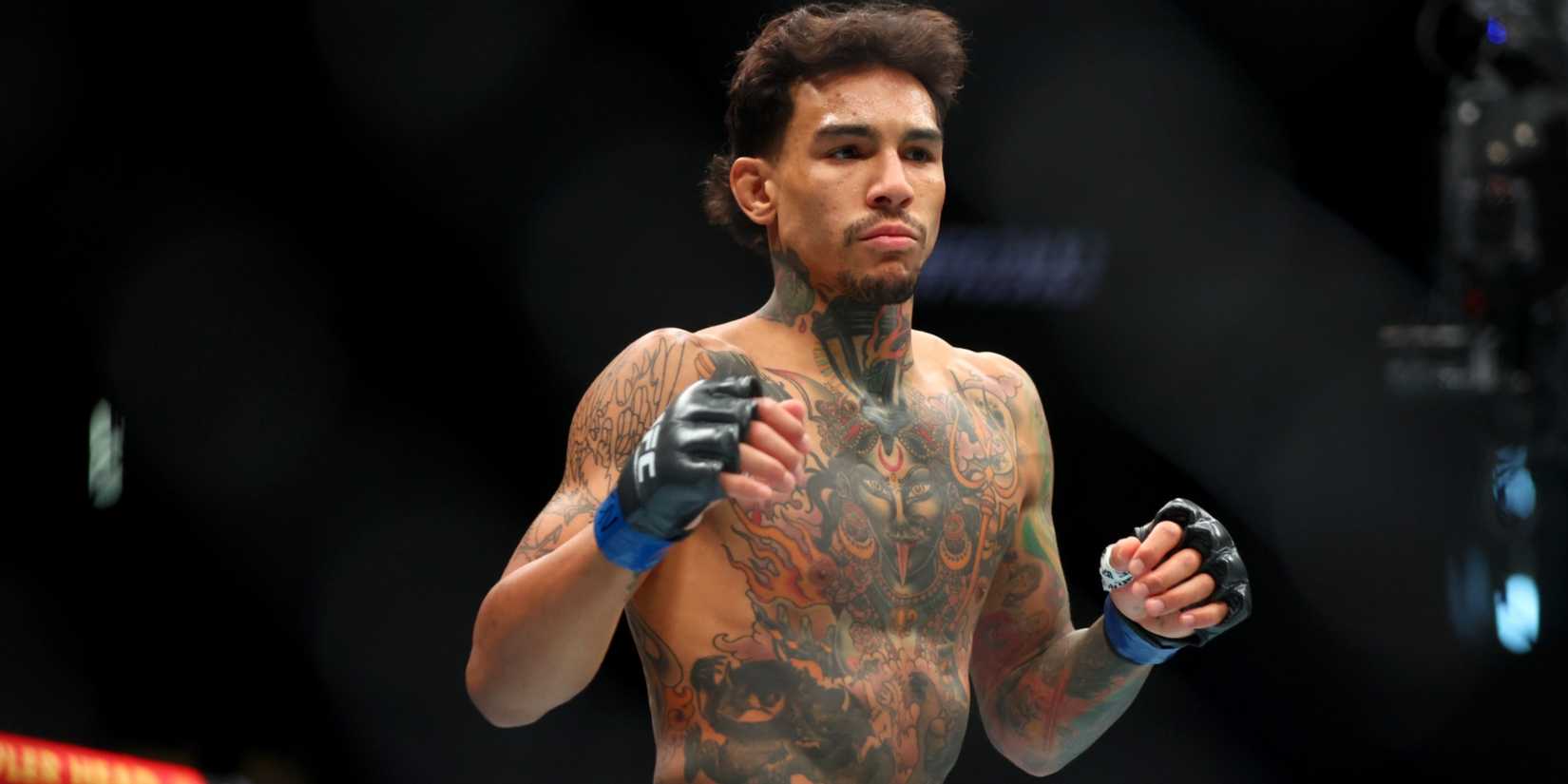 Andre Fili in action at UFC 303