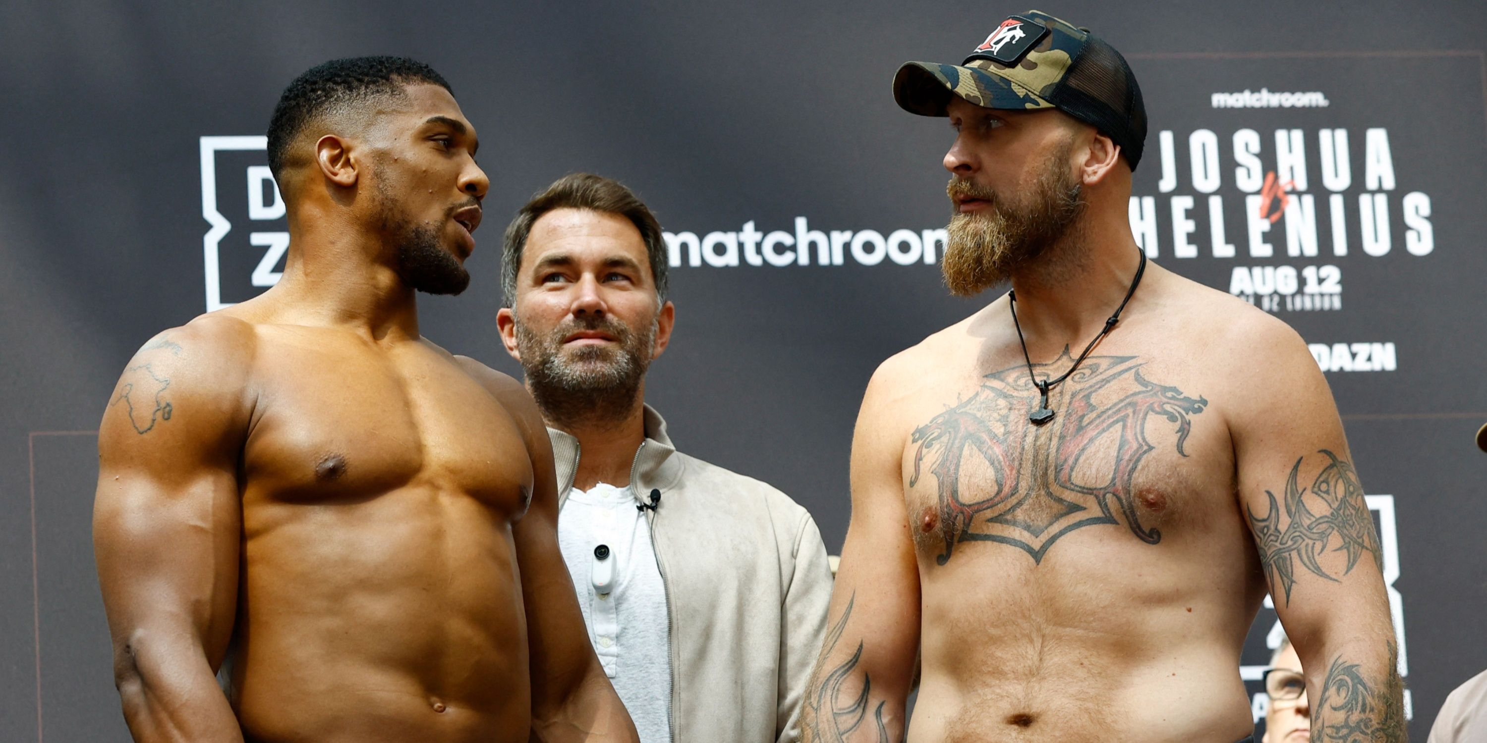 Robert Helenius and Anthony Joshua