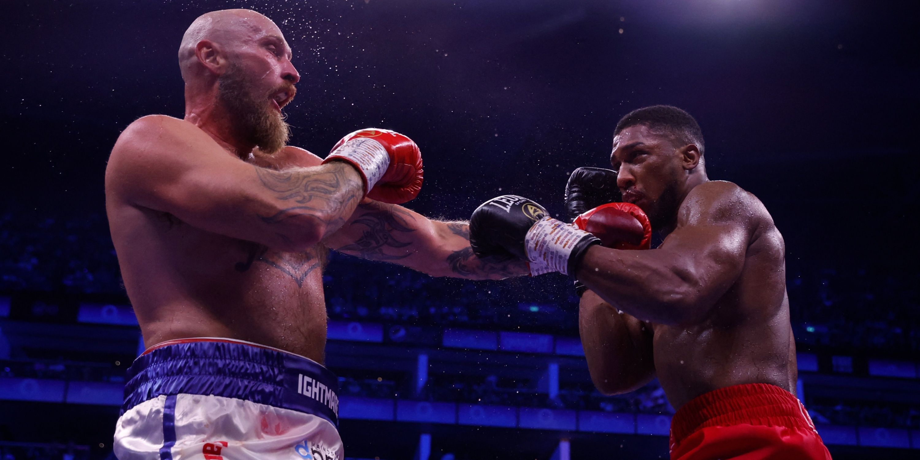 Robert Helenius and Anthony Joshua