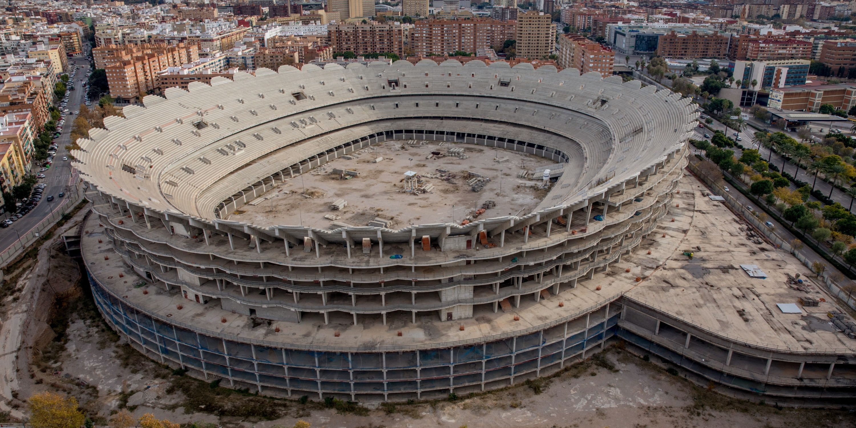 What Happened to Valencia’s Abandoned Nou Mestalla ‘Ghost Ground’