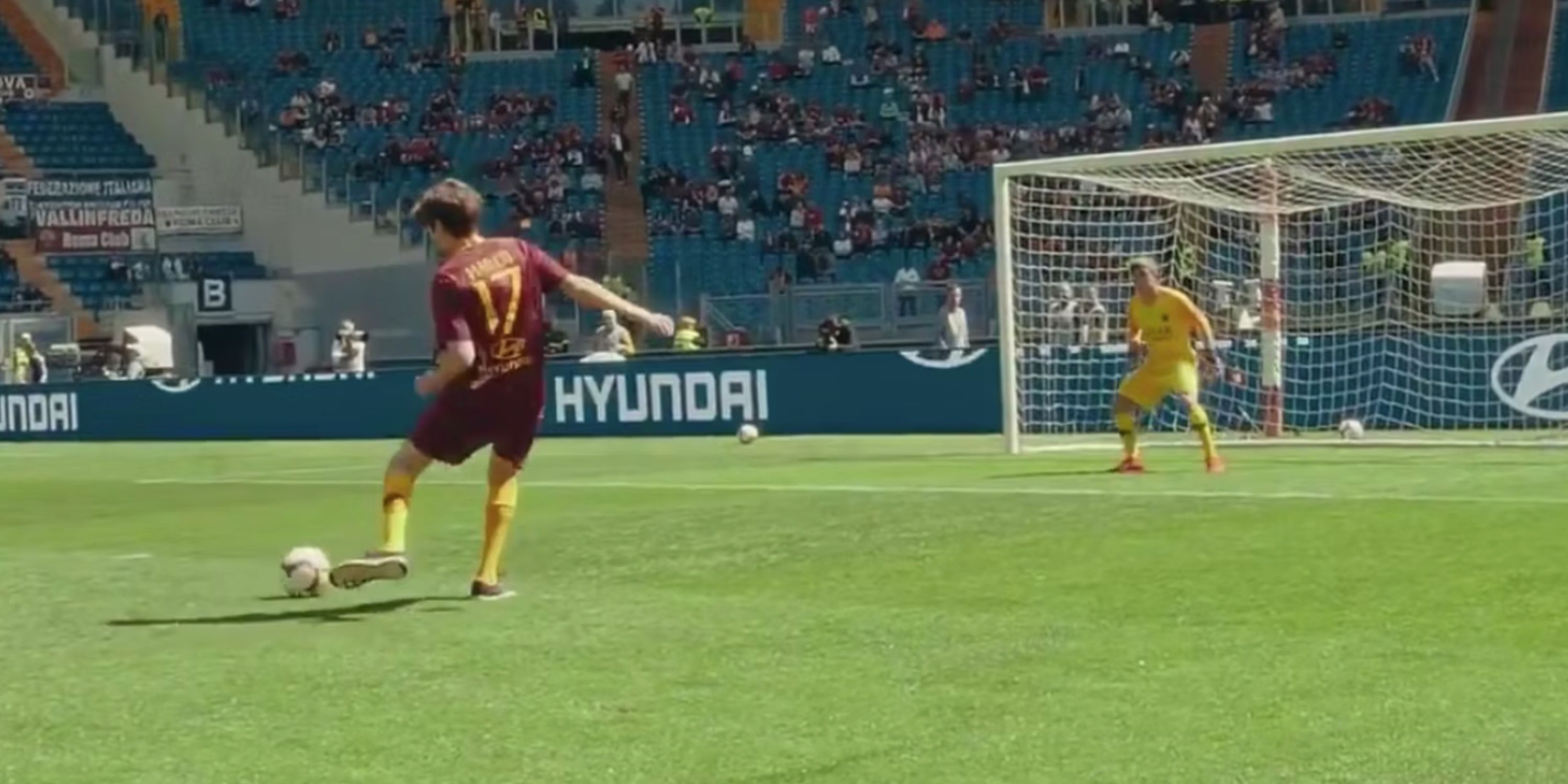 AS Roma Asked Fan to Recreate Goal After he Said 'I Could Have Scored