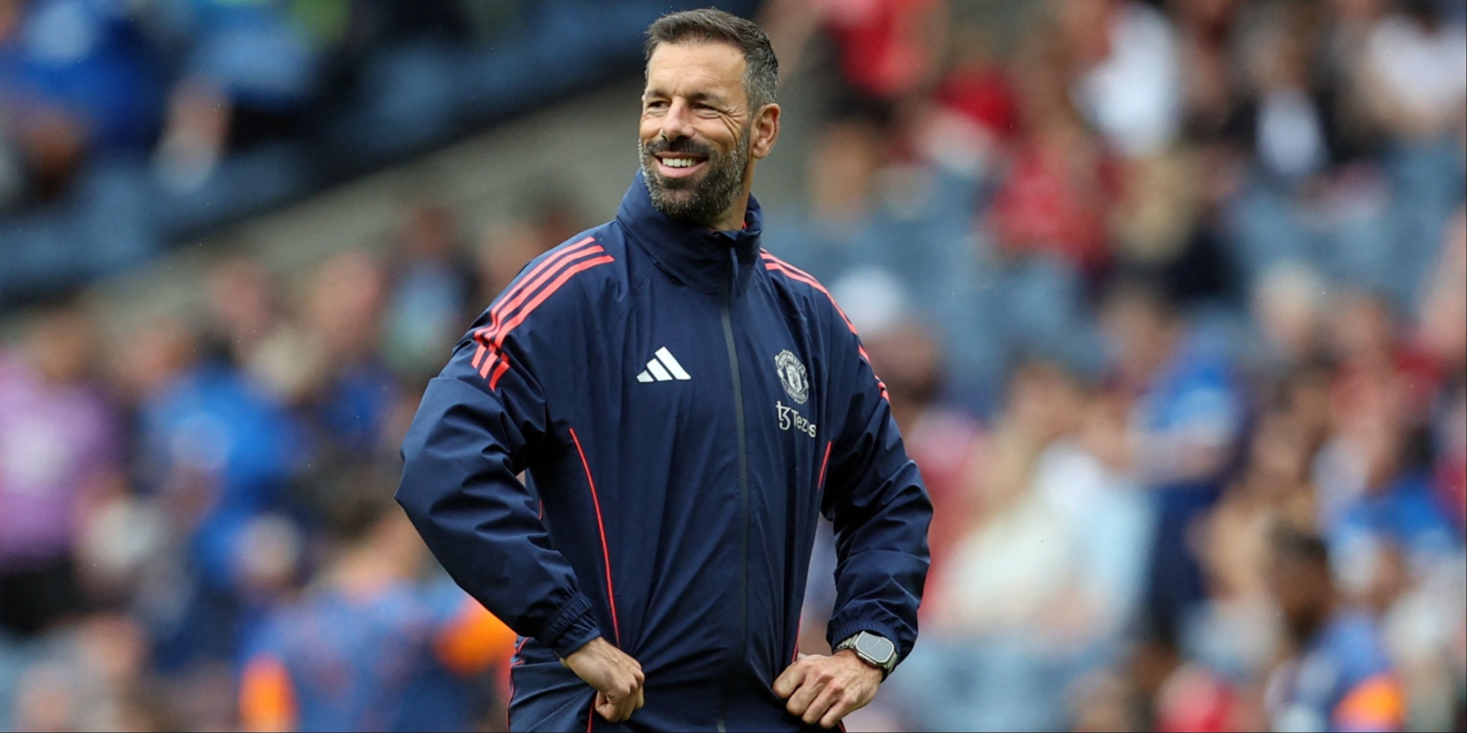 Ruud van Nistelrooy before Manchester United's friendly against Rangers