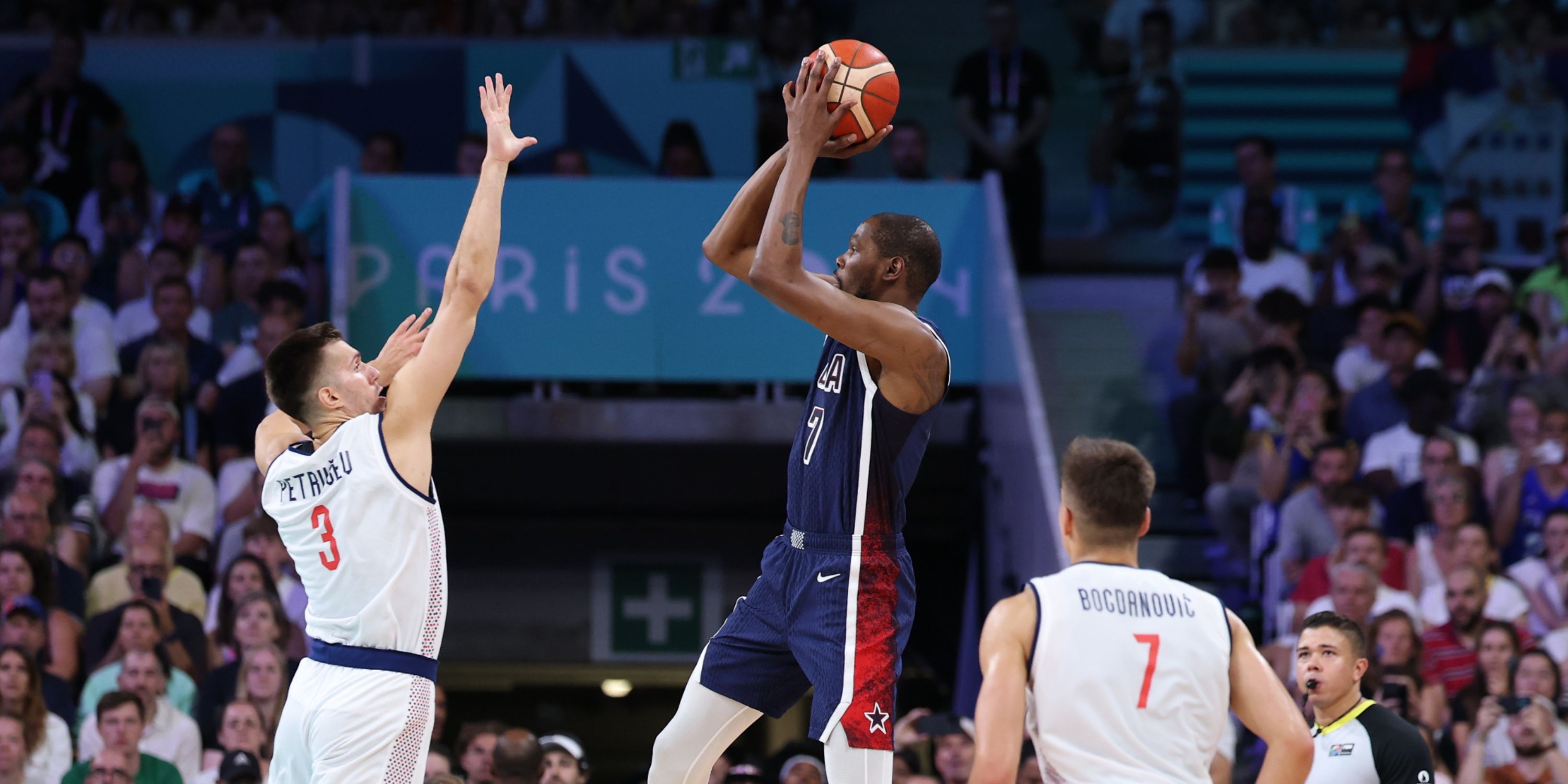 Team USA vs. Serbia Kevin Durant