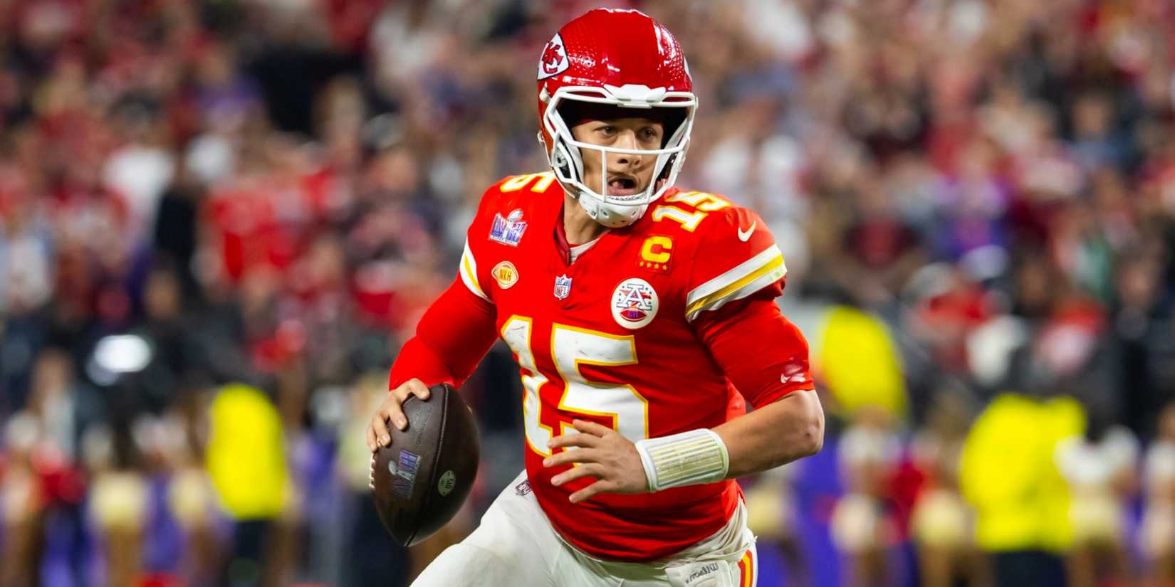 Patrick Mahomes Kansas City Chiefs Super Bowl 58