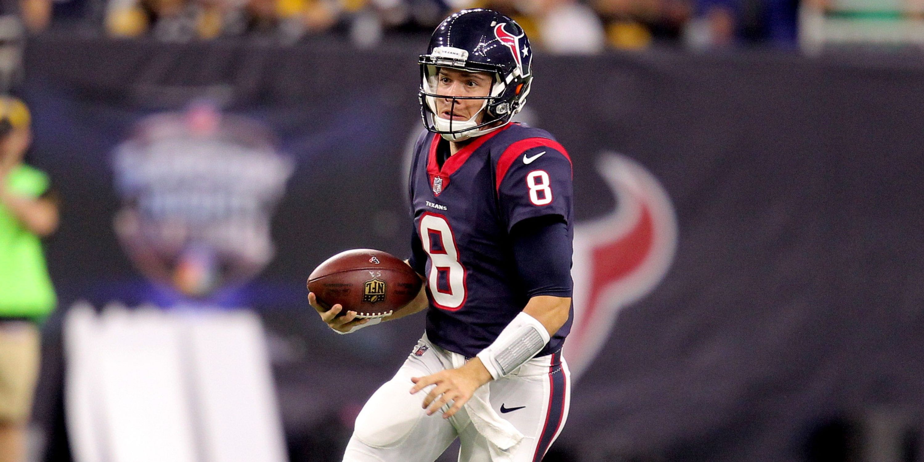 Houston Texans player Taylor Heinicke