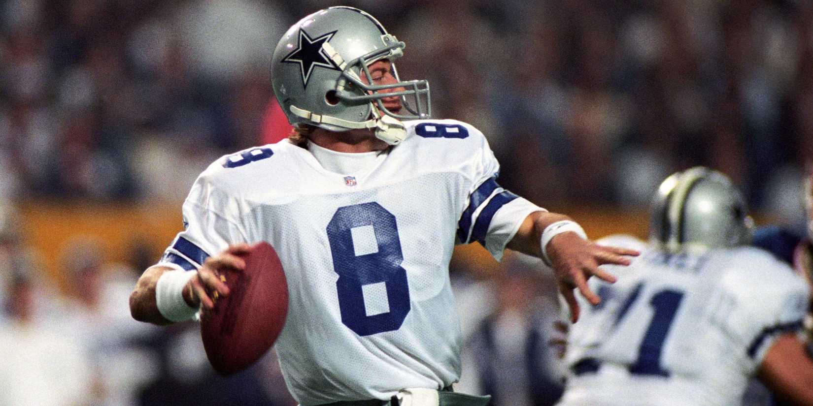 Troy Aikman Dallas Cowboys Super Bowl 28