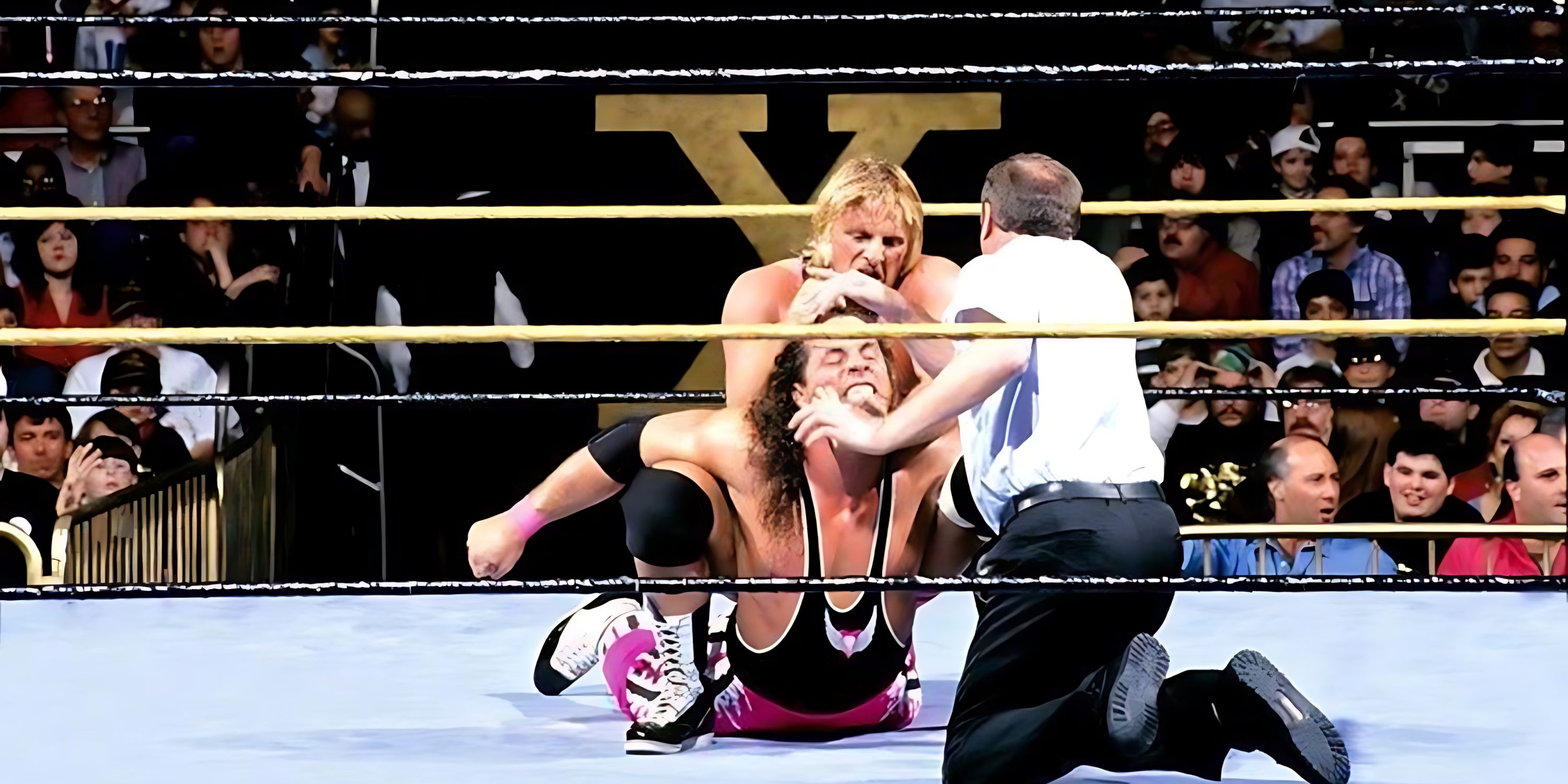 Bret Hart vs Owen Hart at WrestleMania 10