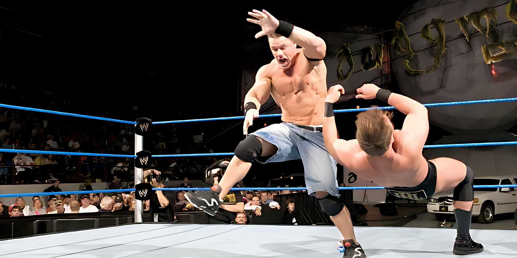 WWE I Quit Match John Cena vs. John Bradshaw Layfield 