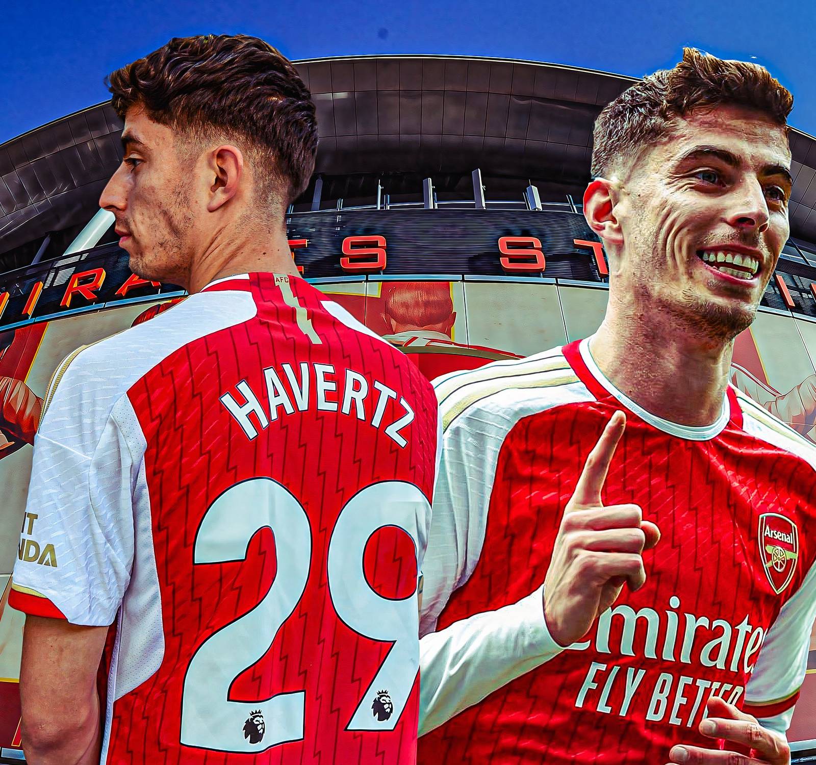 Player Havertz Leverkusen Jersey Kai Havertz And His Leverkusen 