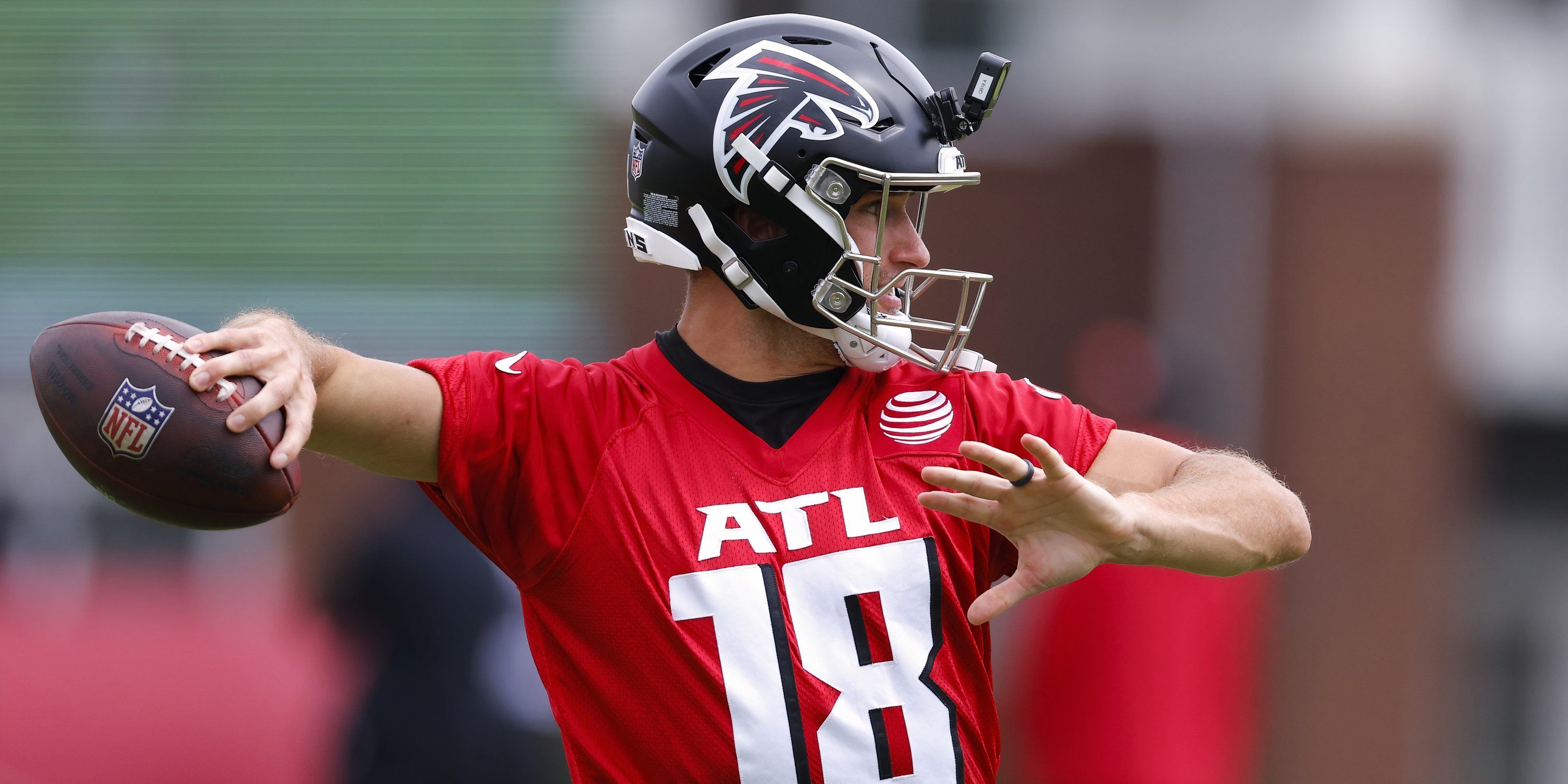 Kirk Cousins Falcons practice