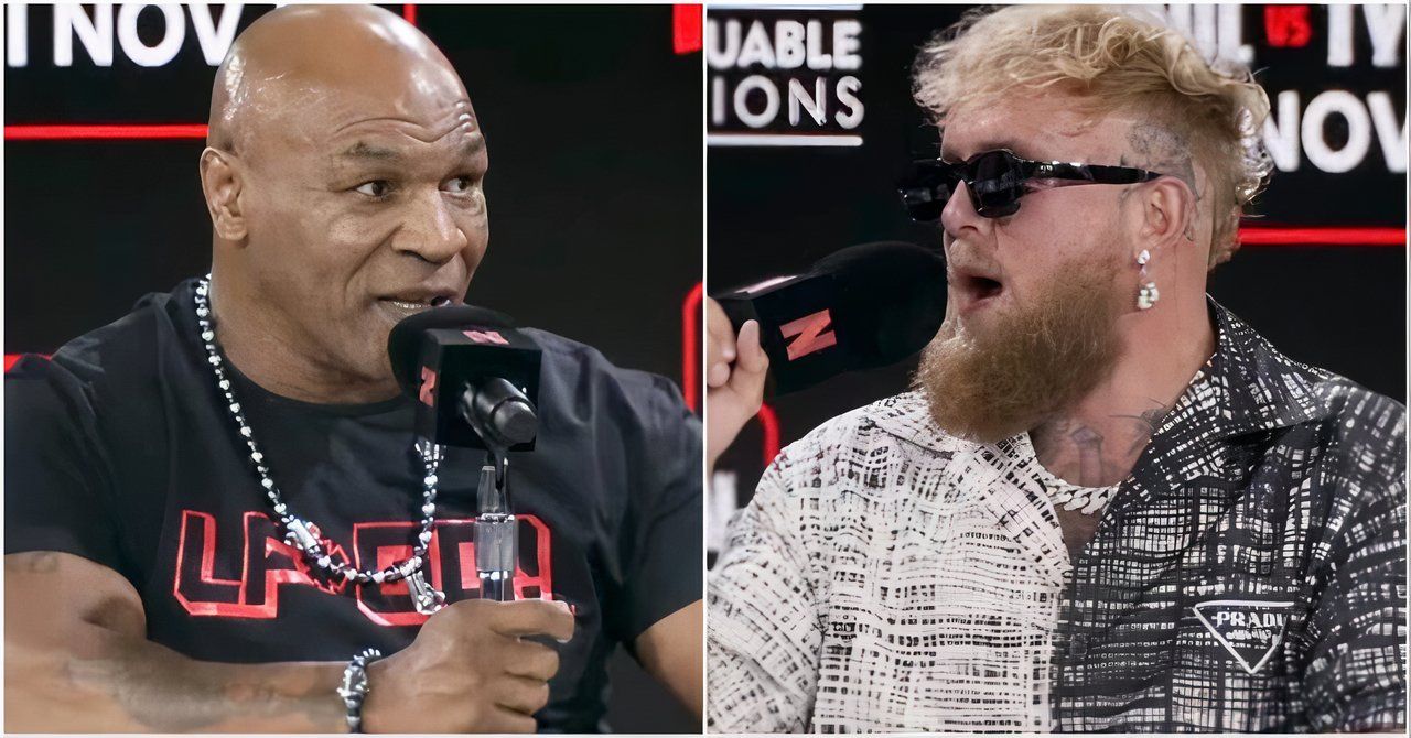 Jake Paul and Mike Tyson's age, weight, height, and boxing records compared