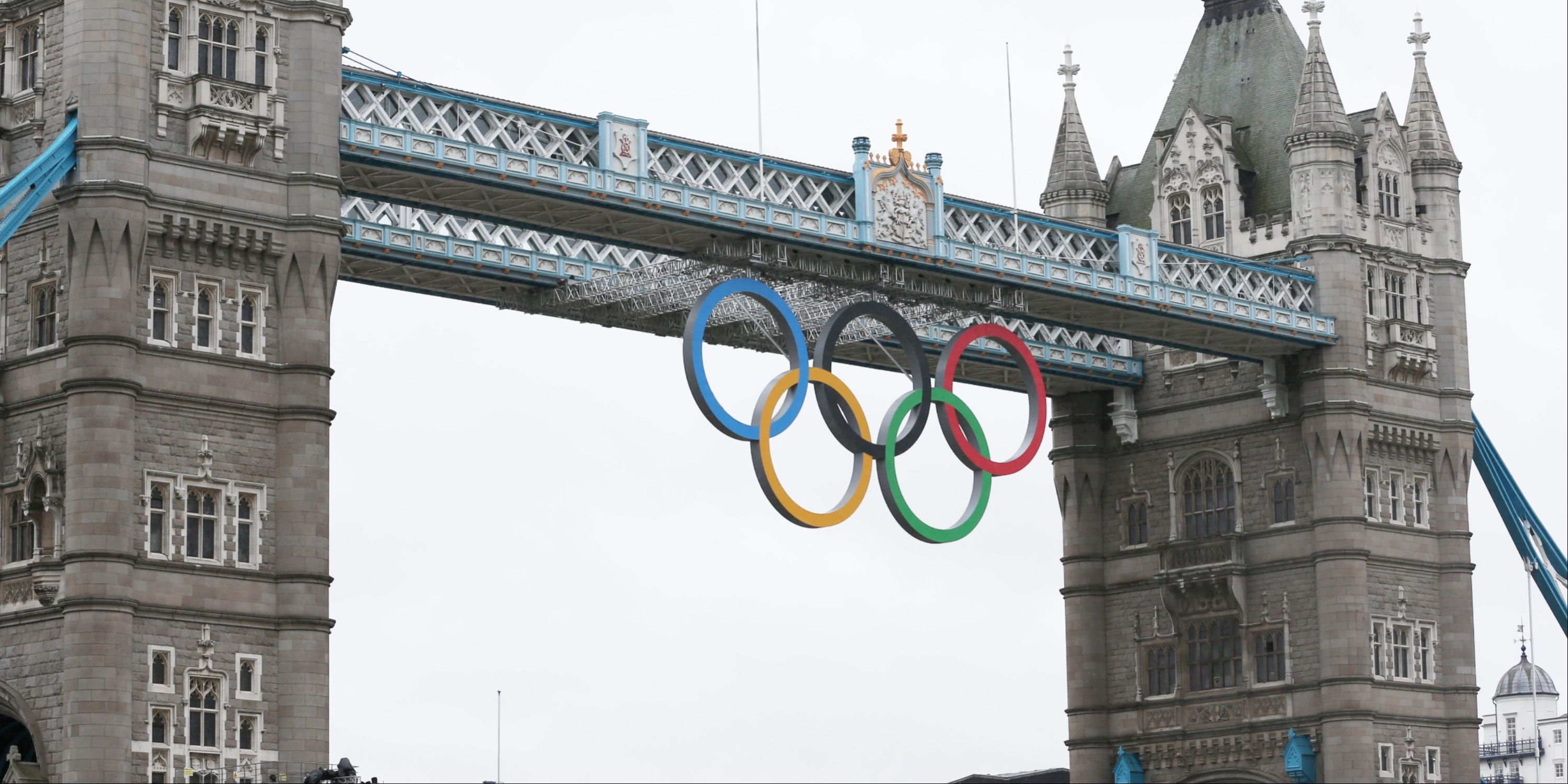 London 2012 Olympic rings