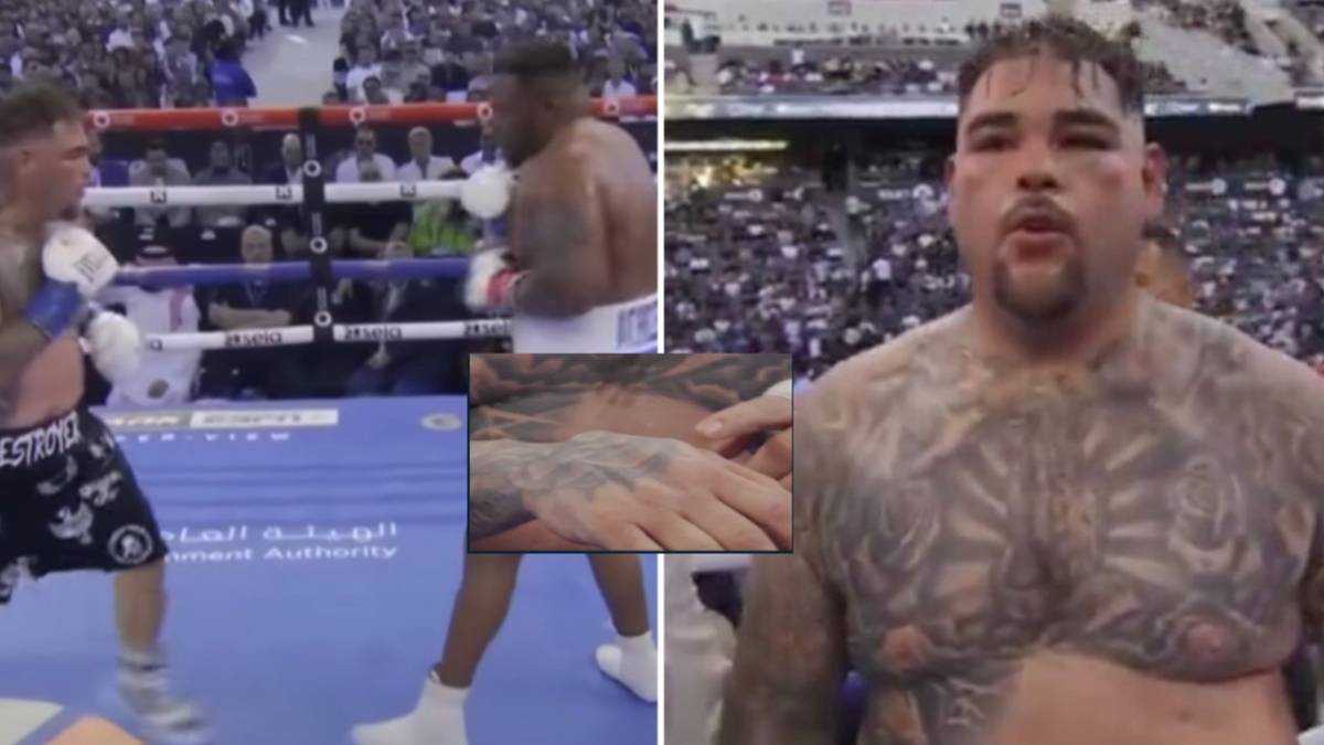 Footage Shows the Nasty Hand Injury Andy Ruiz Suffered vs Jarrell Miller