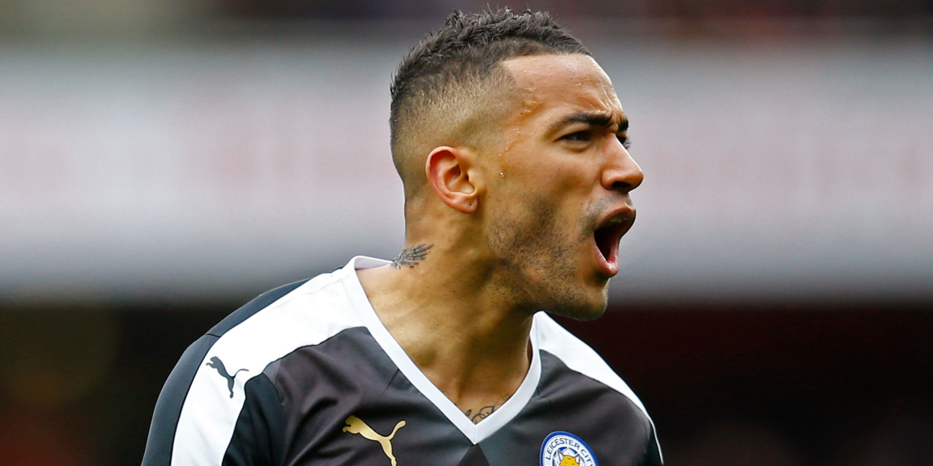 Danny Simpson in action for Leicester City