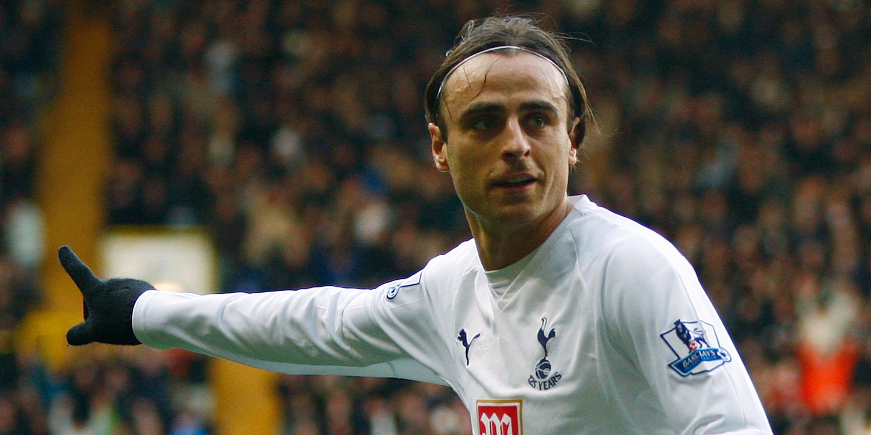 Dimitar Berbatov playing for Spurs