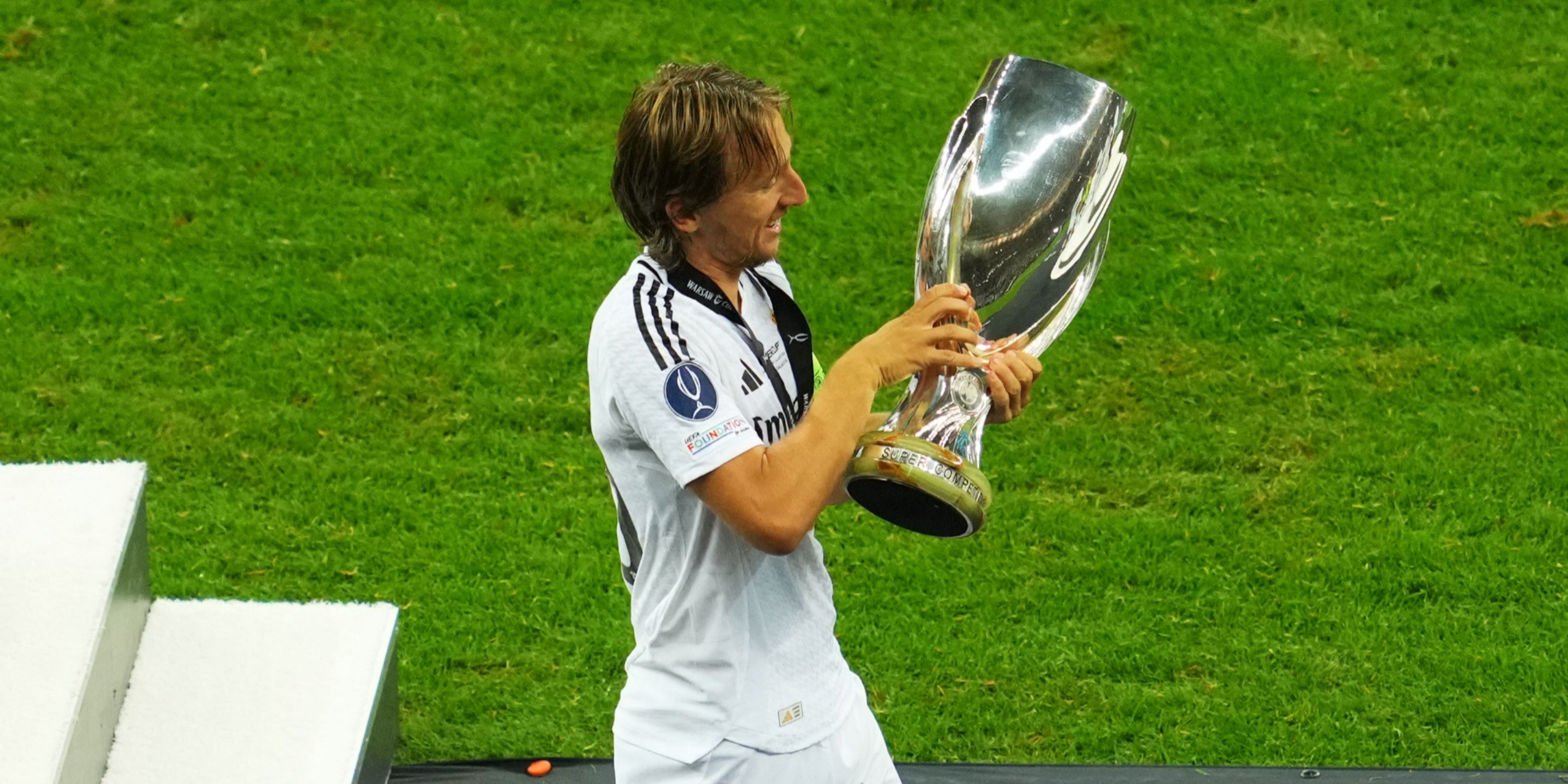 Real Madrid's Luka Modric