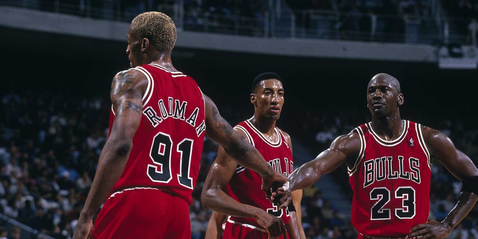 Michael Jordan Scottie Pippen Dennis Rodman