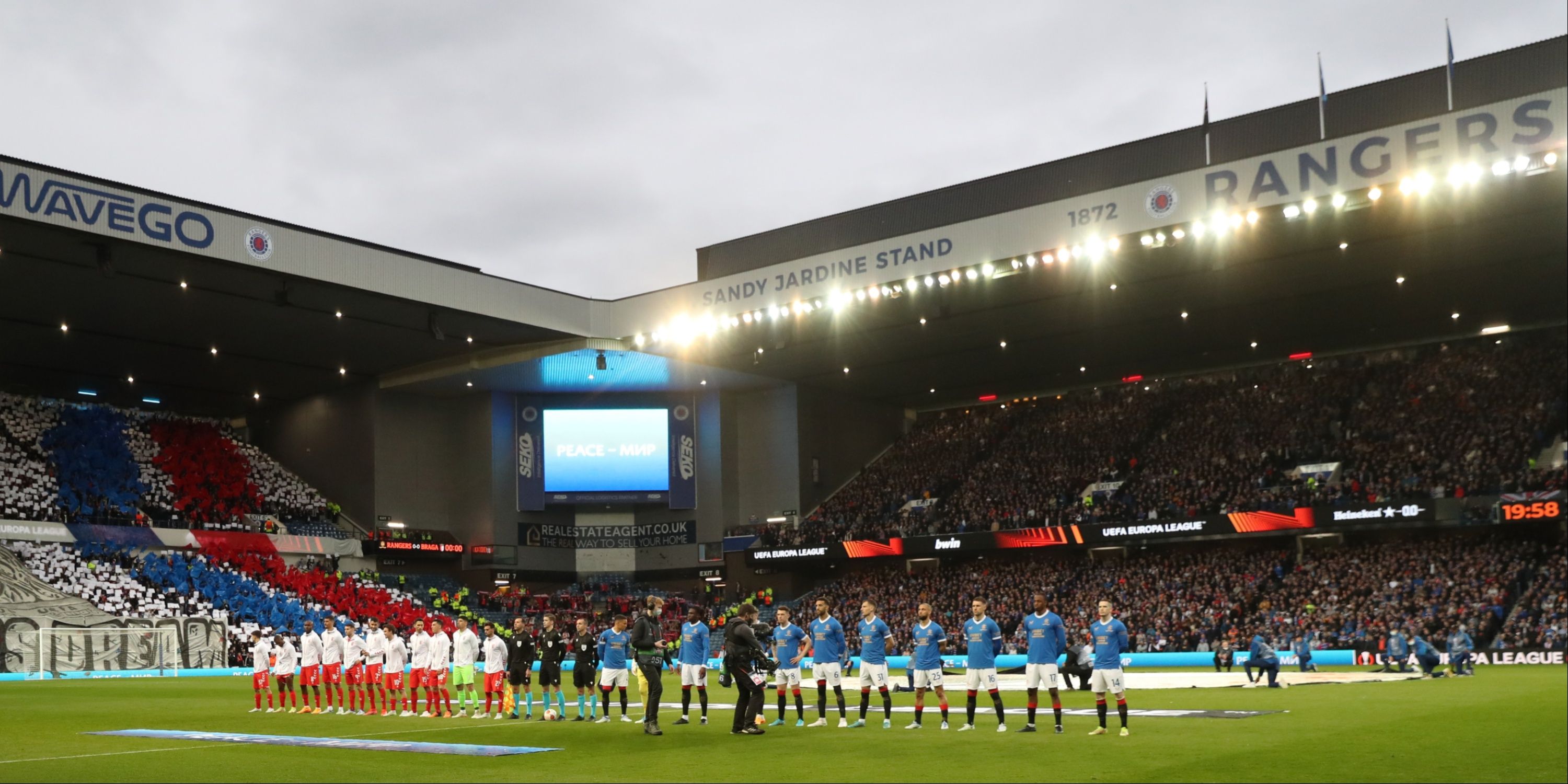 General view of Ibrox Stadium