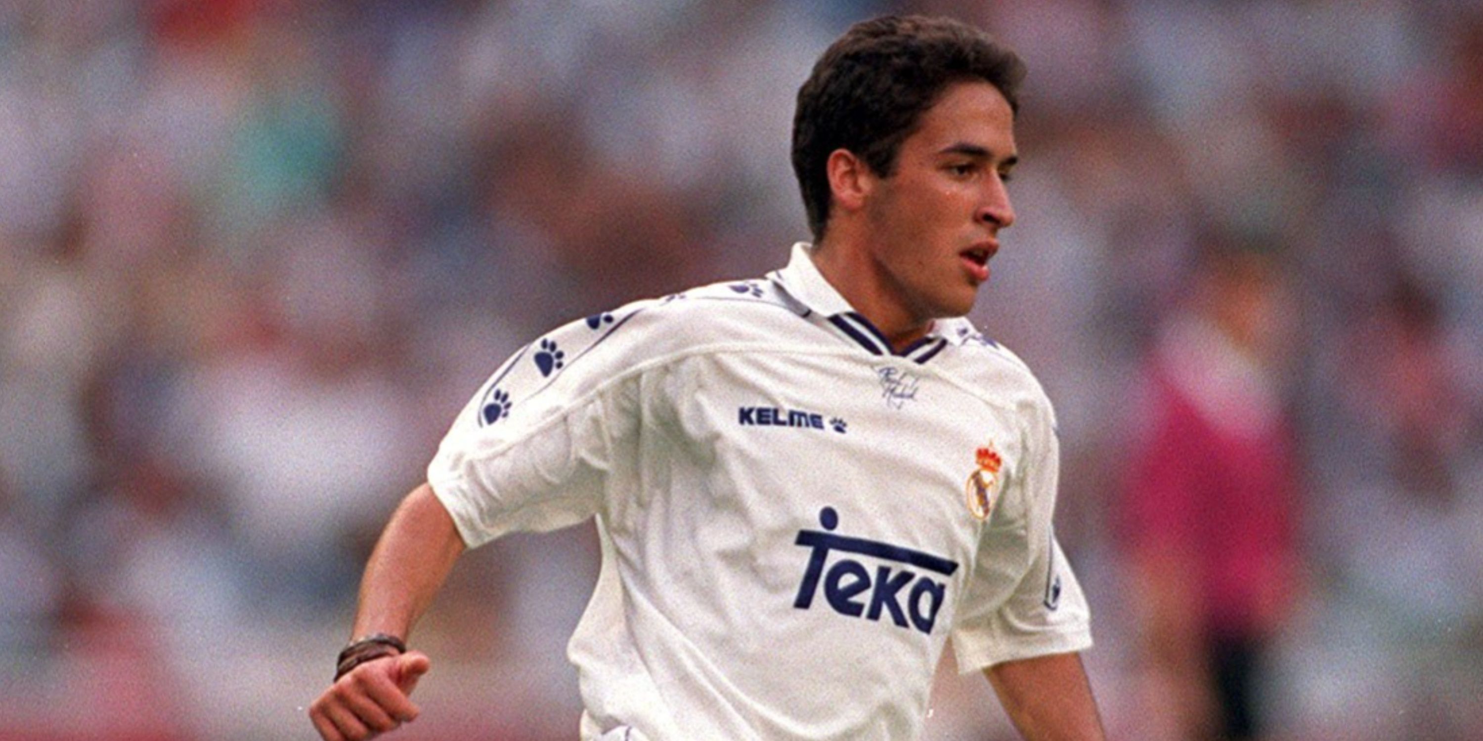 Real Madrid Raul's in the 95/96 kit