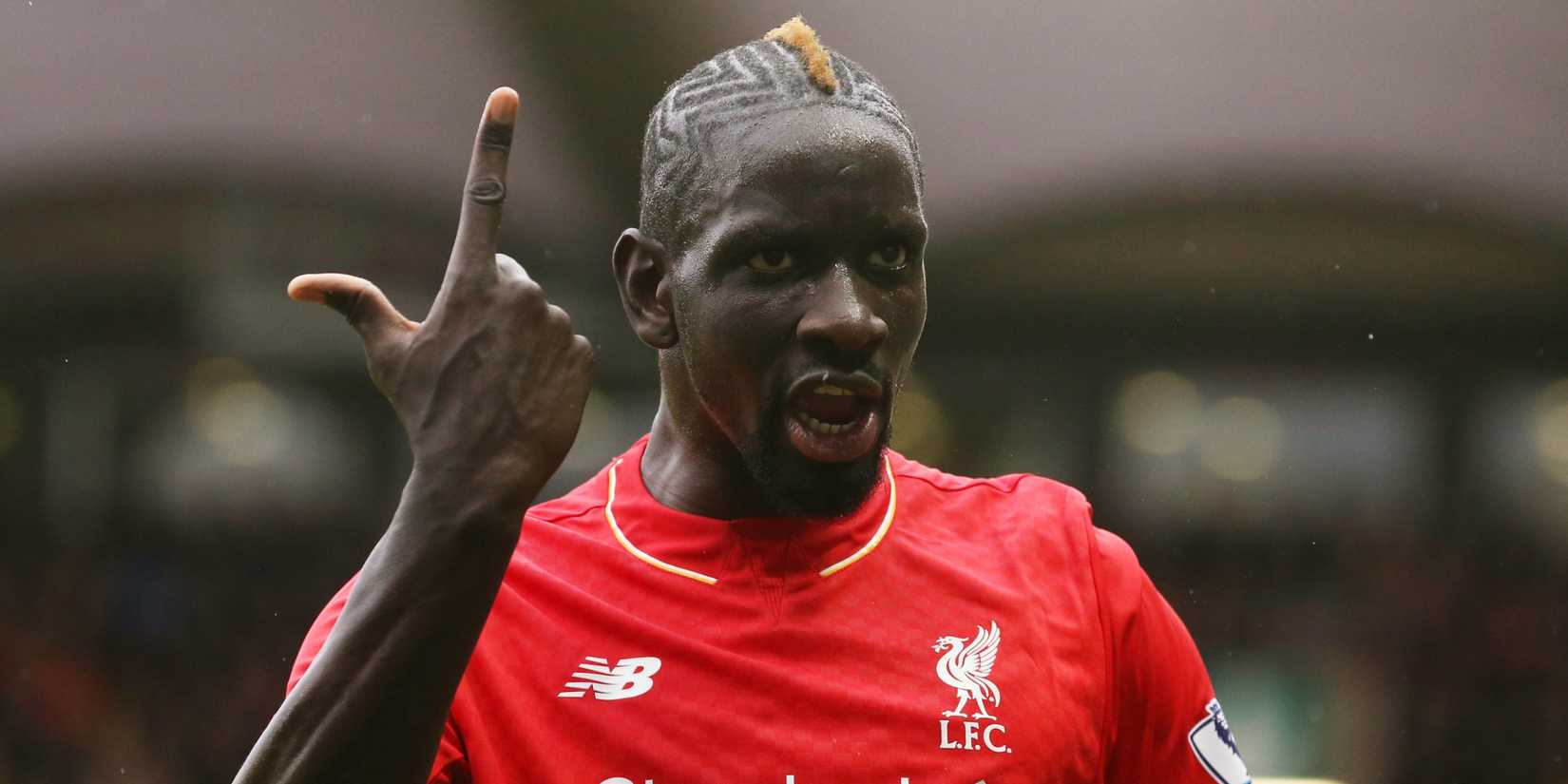 Mamadou Sakho celebrates for Liverpool 